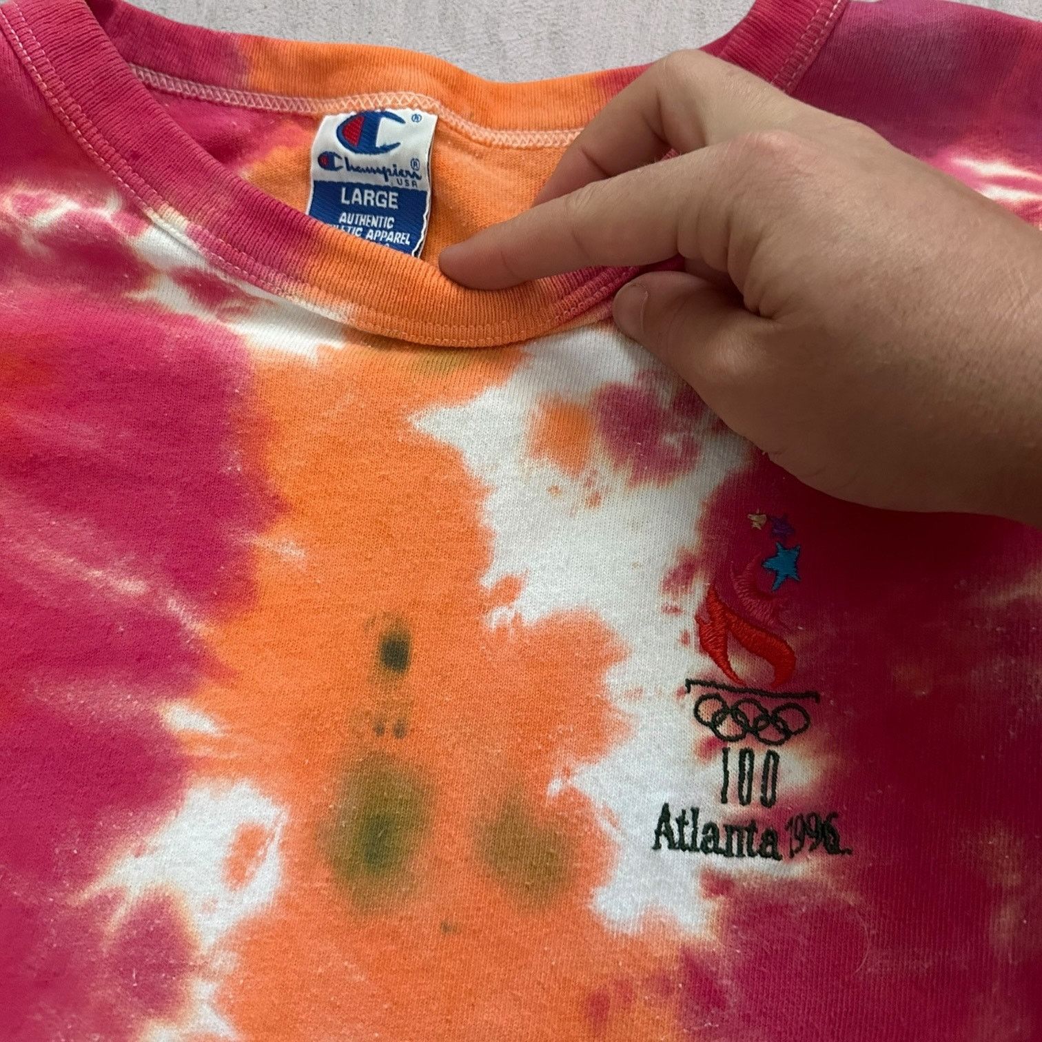 Champion Atlanta tie dye champion Size US M / EU 48-50 / 2 - 2 Thumbnail