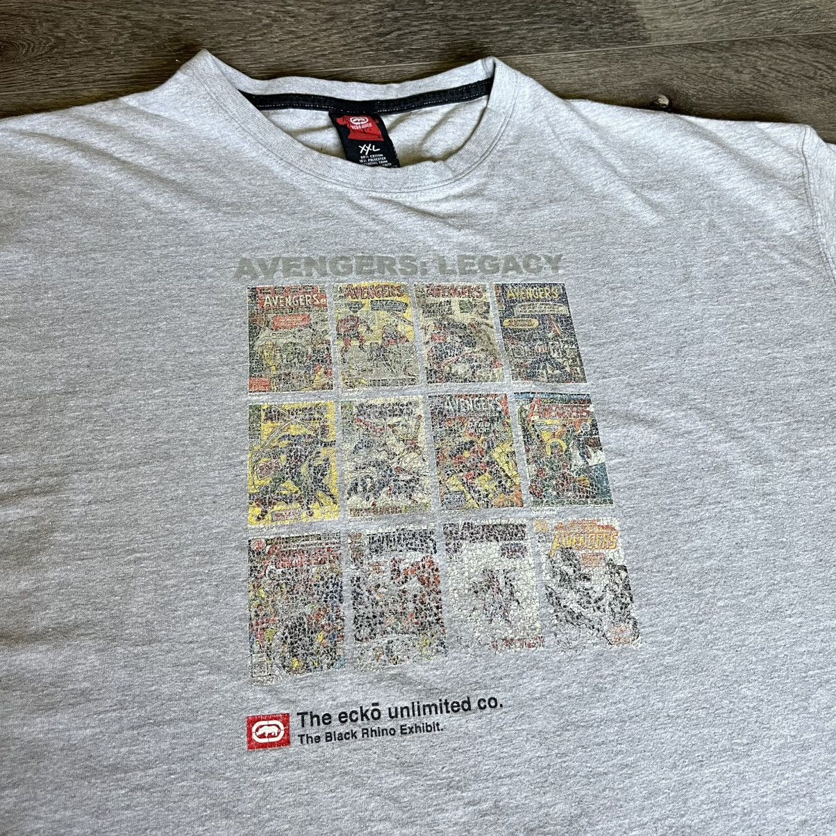 Ecko Unltd. × Marvel Comics × Vintage Vintage Y2K Ecko Unlimited Marvel Avengers Lagacy Comic Tee Size US XXL / EU 58 / 5 - 1 Thumbnail