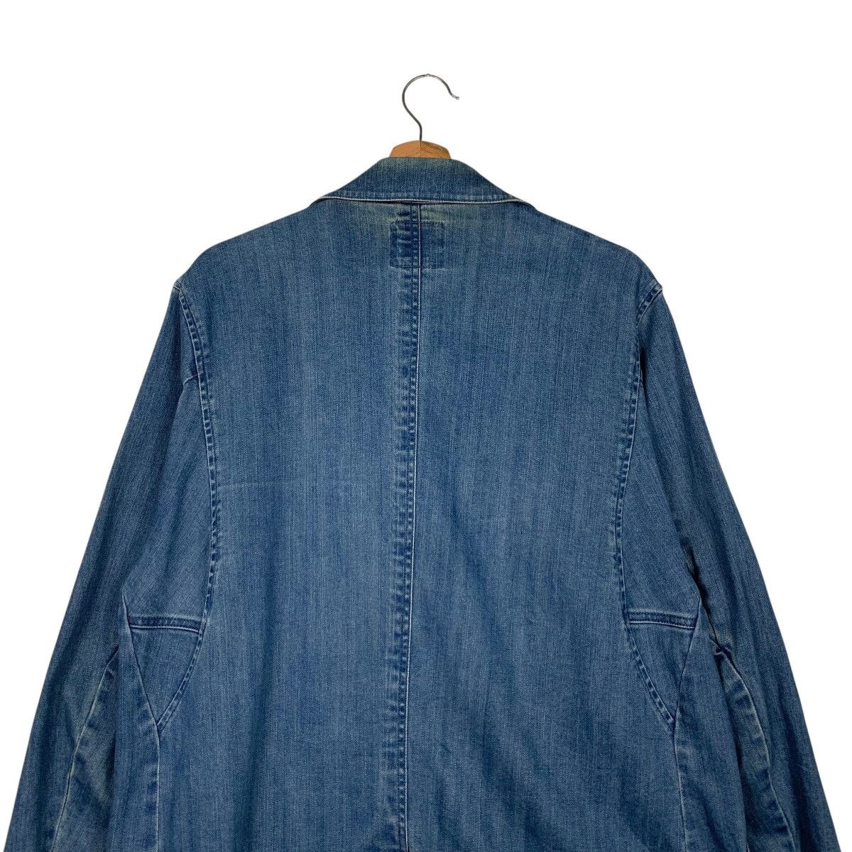 Gramicci GRAMICCI Embroidery Small Logo Work Denim Jacket #2145-C95 Size US XL / EU 56 / 4 - 8 Thumbnail