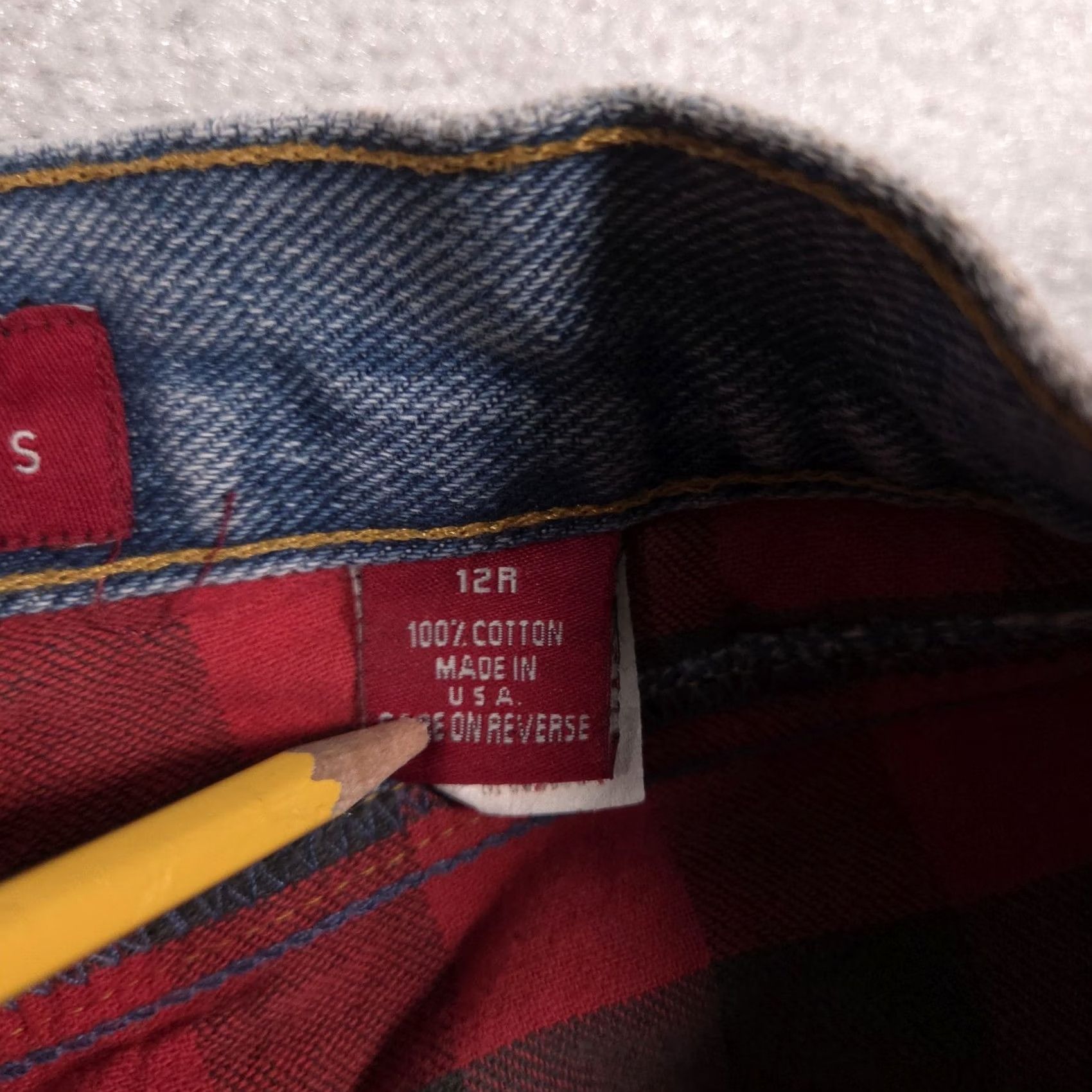 Vintage VINTAGE LIMITEDjeans Jeans Womens 12R Blue High Rise Lined Tapered Denim 90s Size 34" / US 12 / IT 48 - 7 Thumbnail