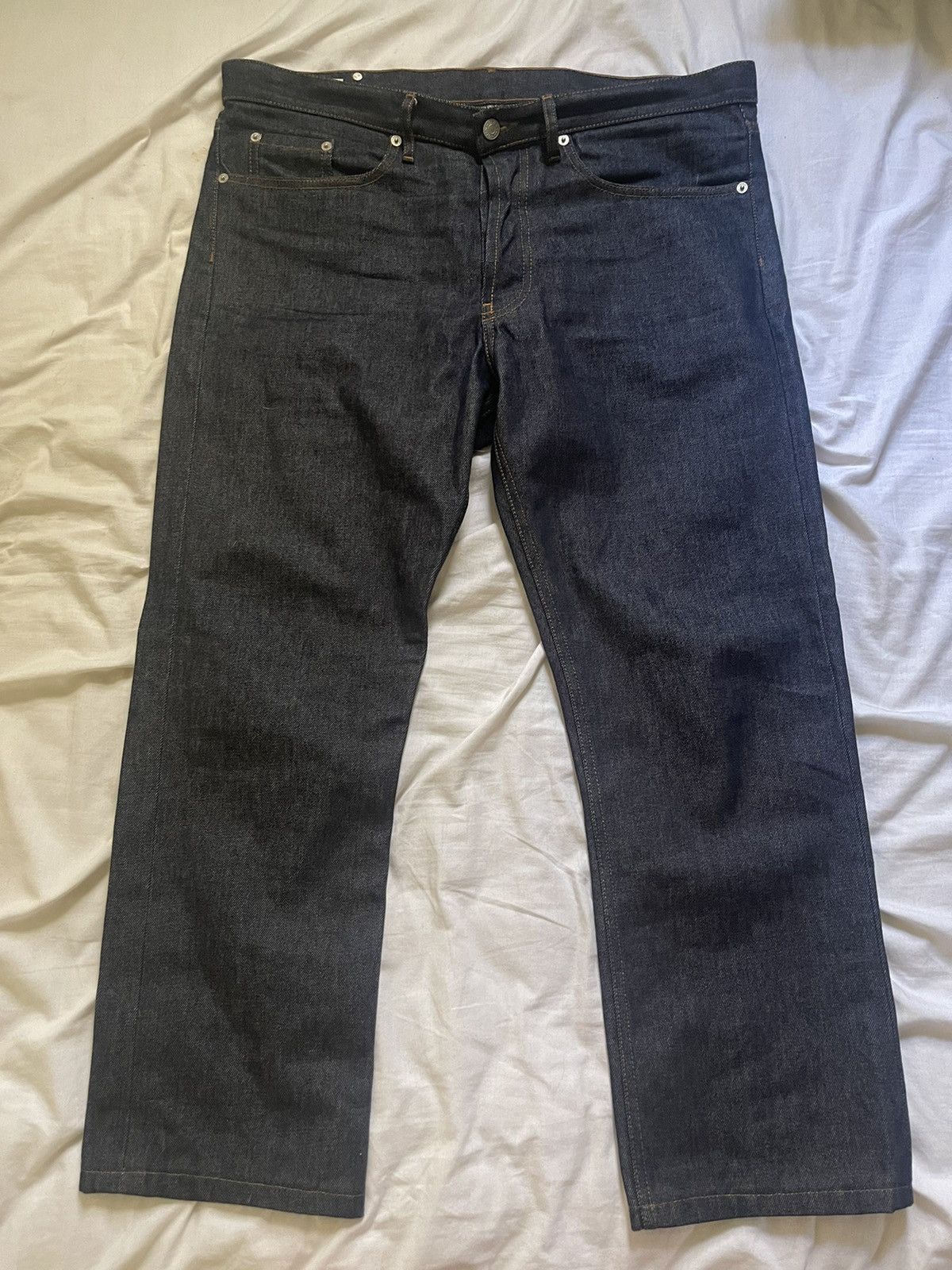 Image of Dries Van Noten Selvedge Denim in Blue, Men's (Size 38)