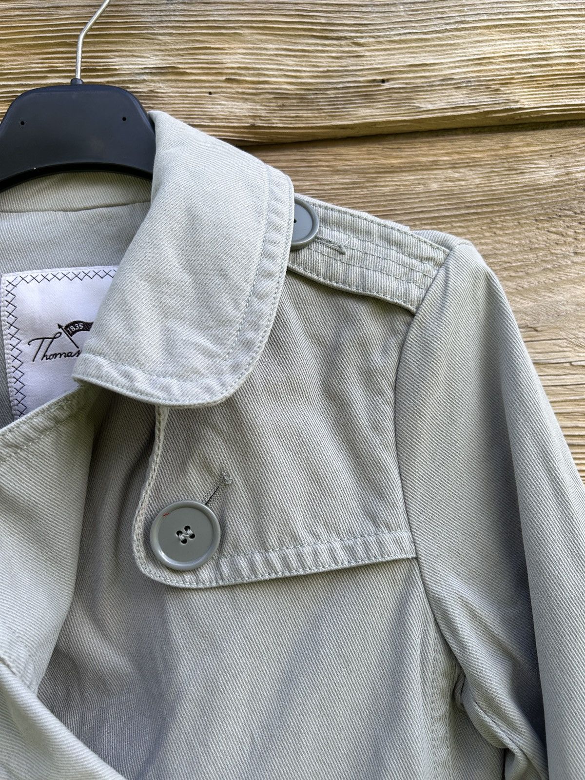 Burberry Vintage Thomas Burberry Double Button Front Jacket Size S / US 4 / IT 40 - 3 Thumbnail