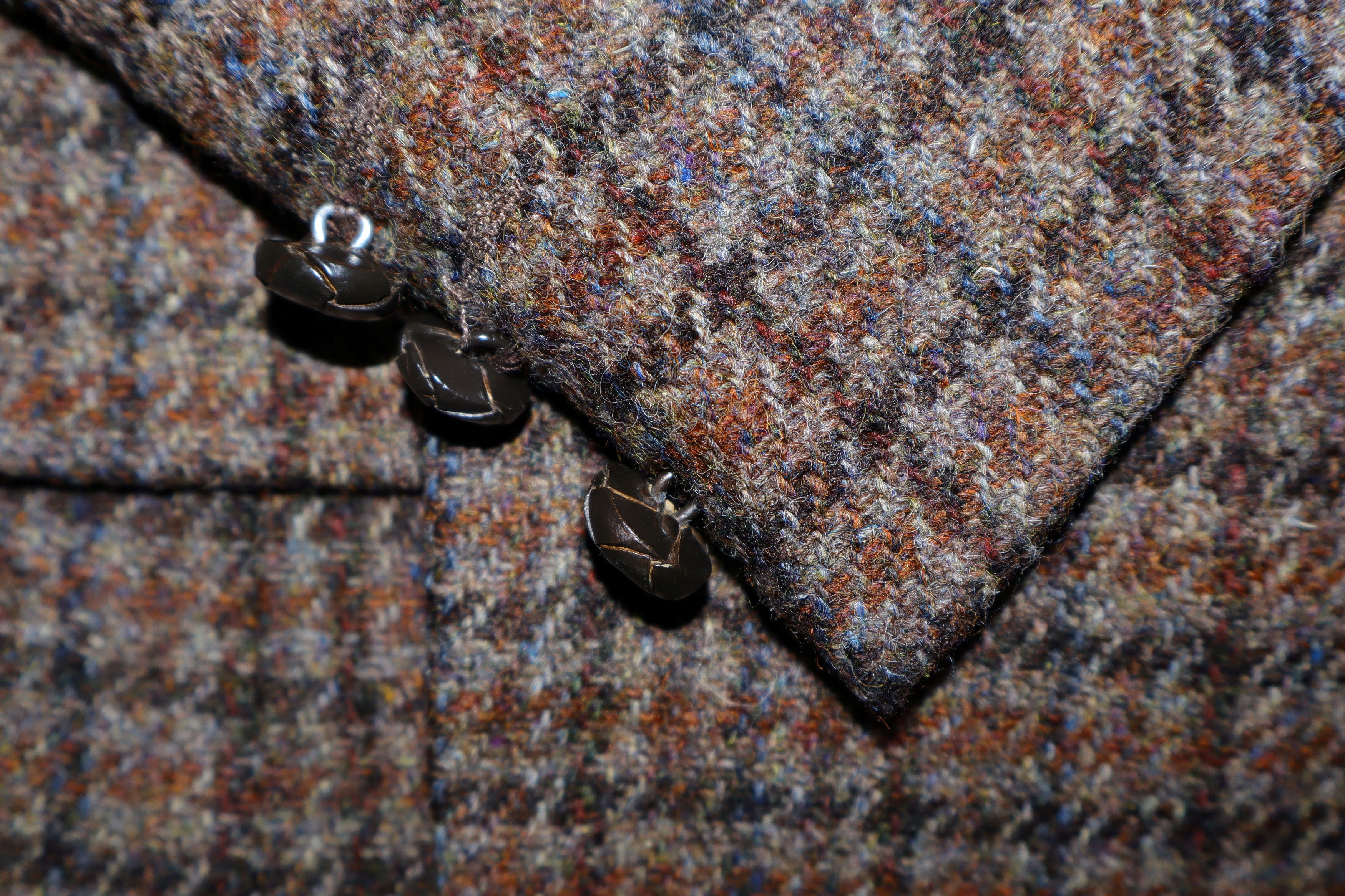Harris Tweed 44R Vintage BECON Berlin Harris Tweed Blazer-Gun Club Check Size 44R - 7 Thumbnail