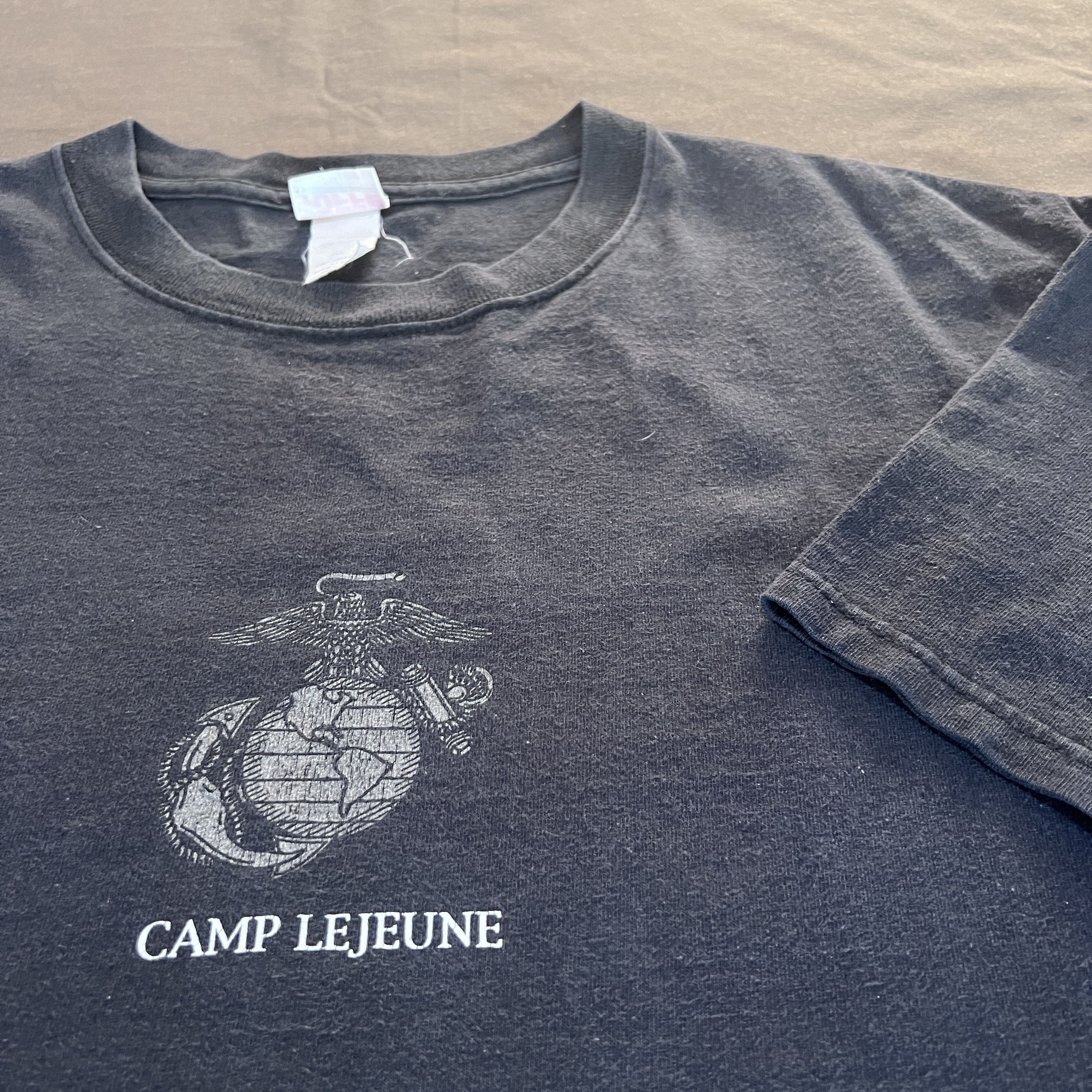 Vintage Vintage Y2K My Rifle The Creed of a US Marine Tee XL faded Size US XL / EU 56 / 4 - 2 Thumbnail
