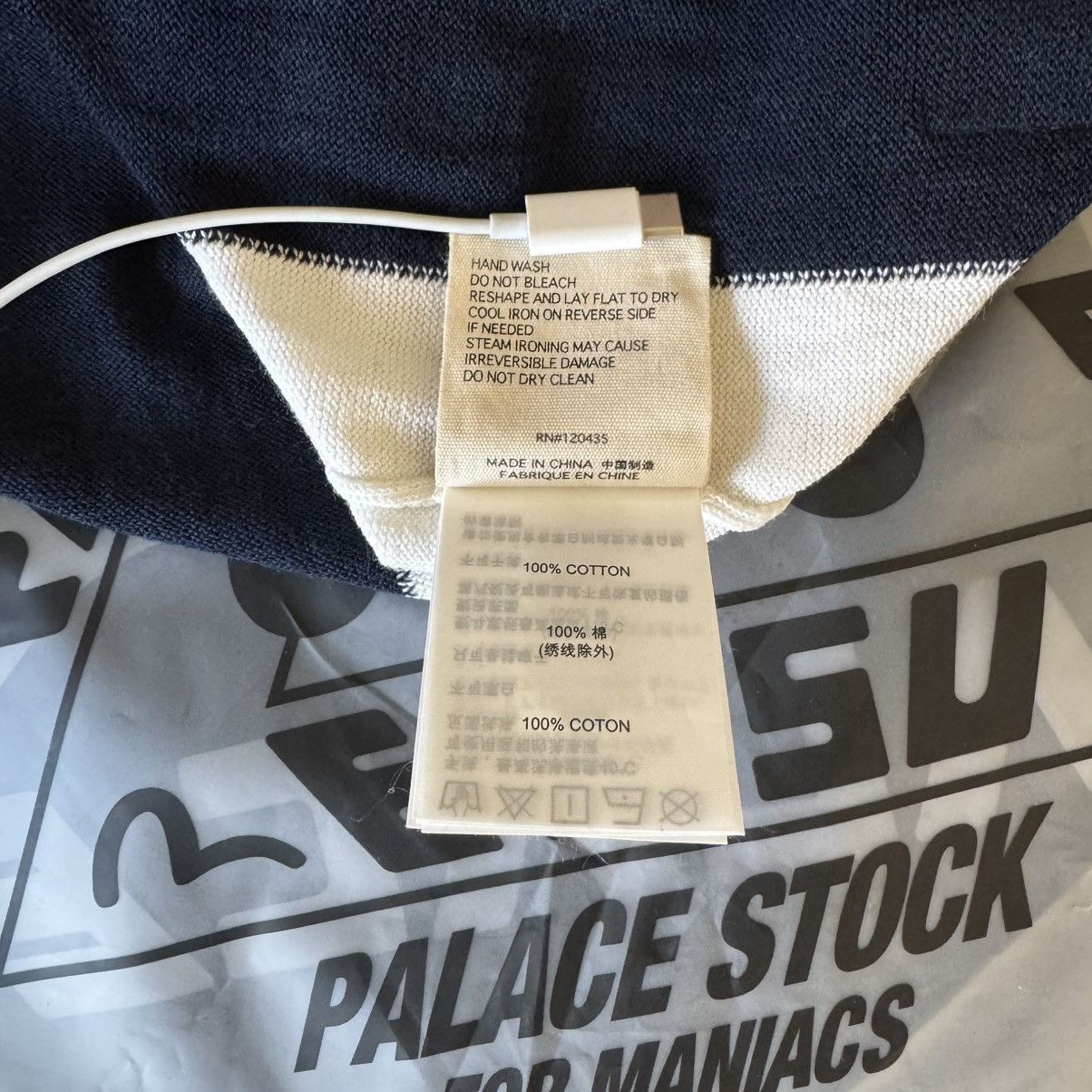 Evisu × Palace PALACE EVISU CYCLE KNIT - NAVY Size US S / EU 44-46 / 1 - 7 Thumbnail