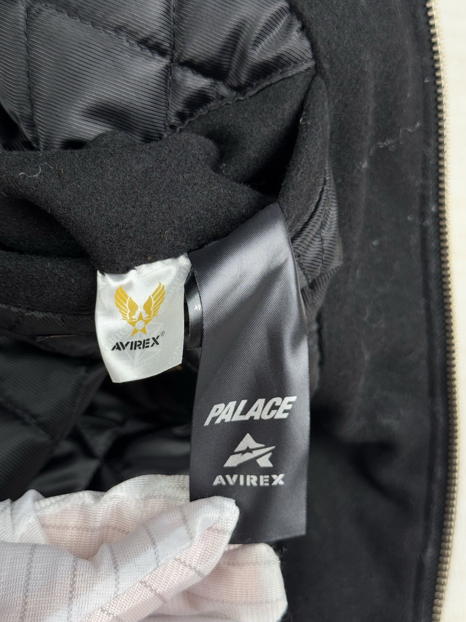 Avirex × Palace leather varsity jacket Size US M / EU 48-50 / 2 - 12 Thumbnail