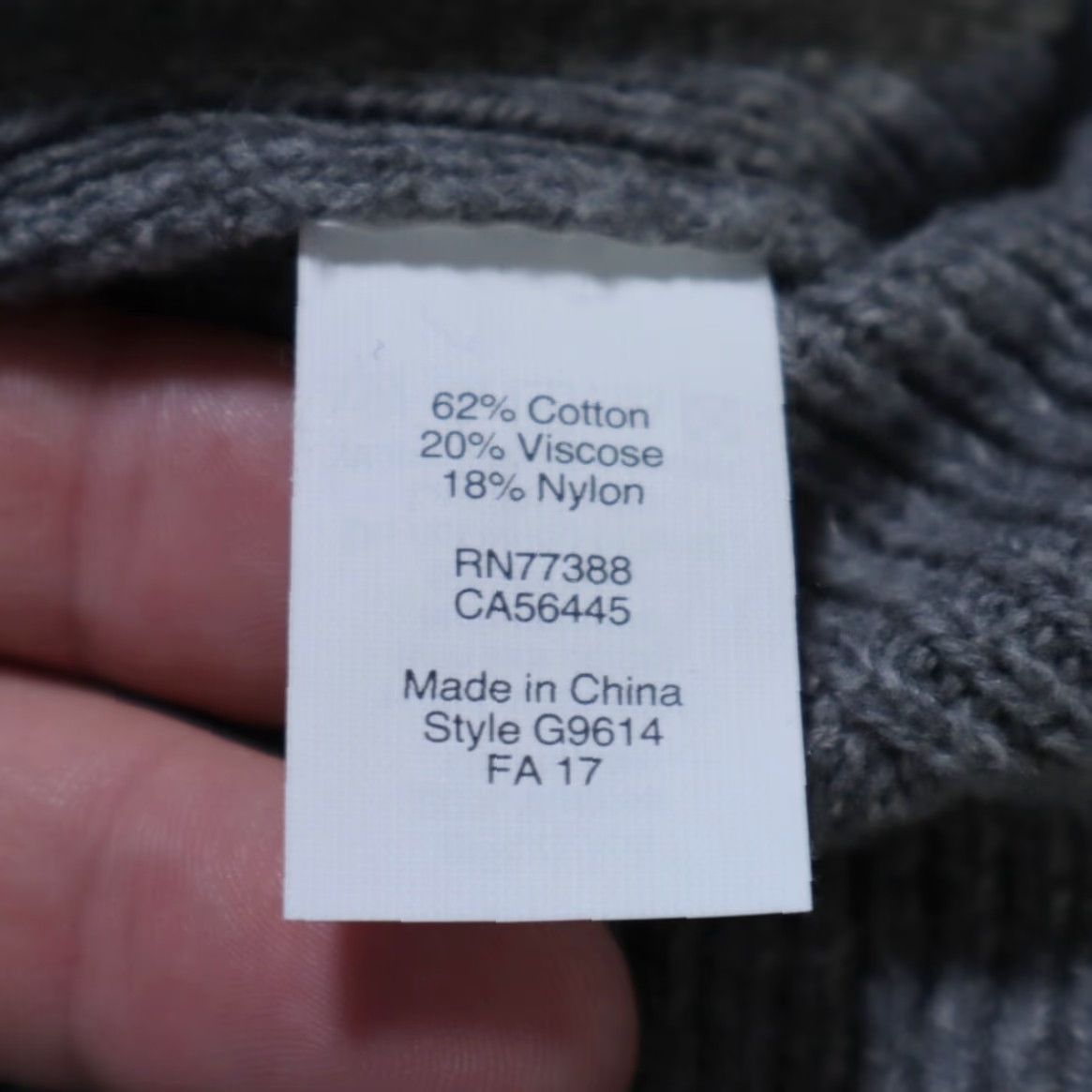 Madewell VINTAGE Madewell Crew Neck Tie Cuff Bow Tie Sweater Gray G9614 Women's S Size S / US 4 / IT 40 - 6 Thumbnail