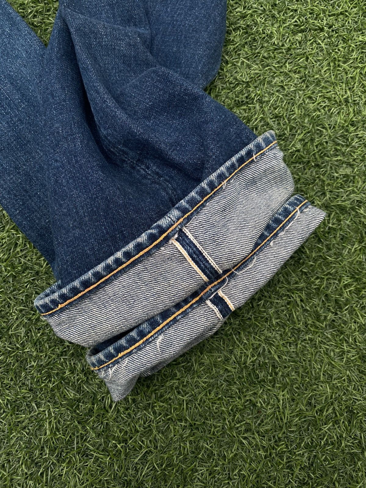 Evisu EVISU RED SEA GULL MADE IN JAPAN SELVEDGE JEANS Size US 34 / EU 50 - 9 Thumbnail