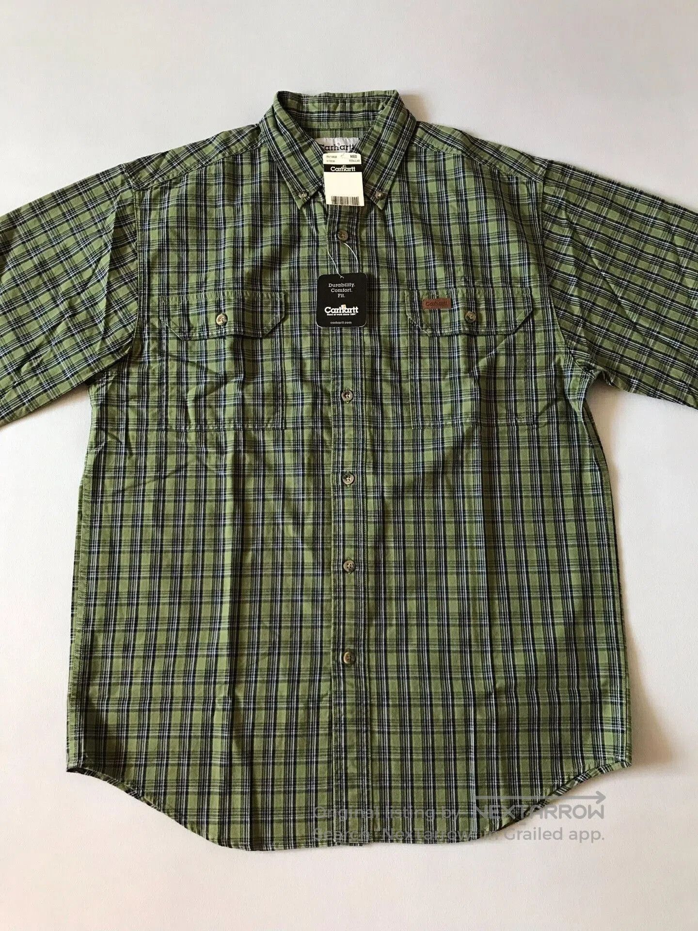 Carhartt Carhartt S172 FGN Work Shirt. Size US M / EU 48-50 / 2 - 3 Thumbnail
