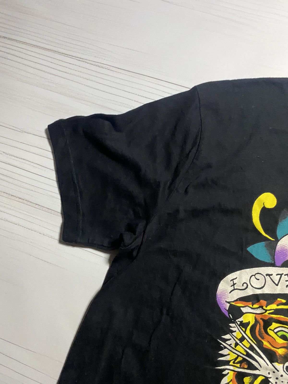 Christian Audigier × Ed Hardy × Vintage Vintage Ed Hardy sleepwear new Tiger Big logo y2k t shirt Size US XL / EU 56 / 4 - 8 Thumbnail