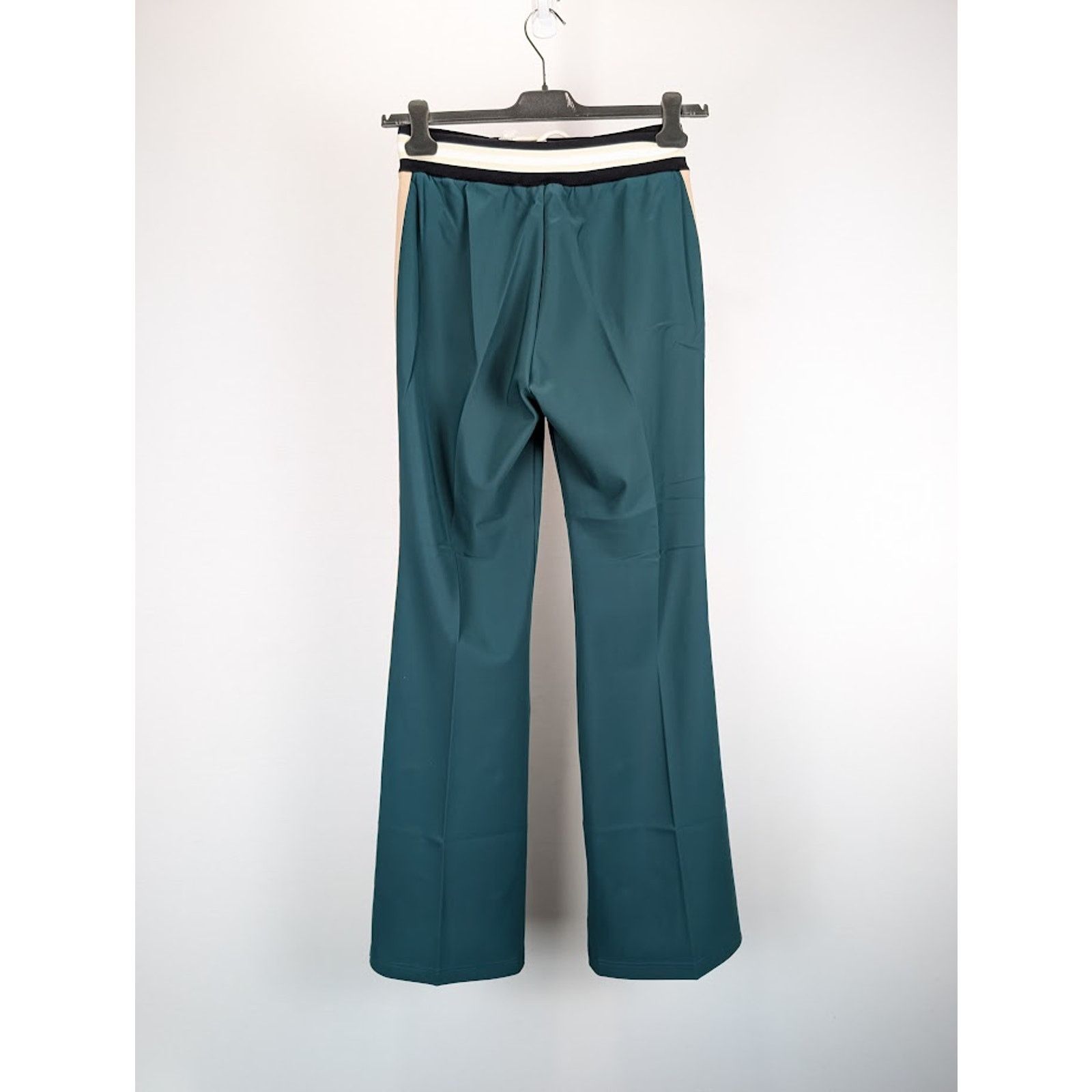 Palm Angels o1rshd1 Ultralight Flare Track Pant In Petrol Blue Size US 34 / EU 50 - 11 Thumbnail