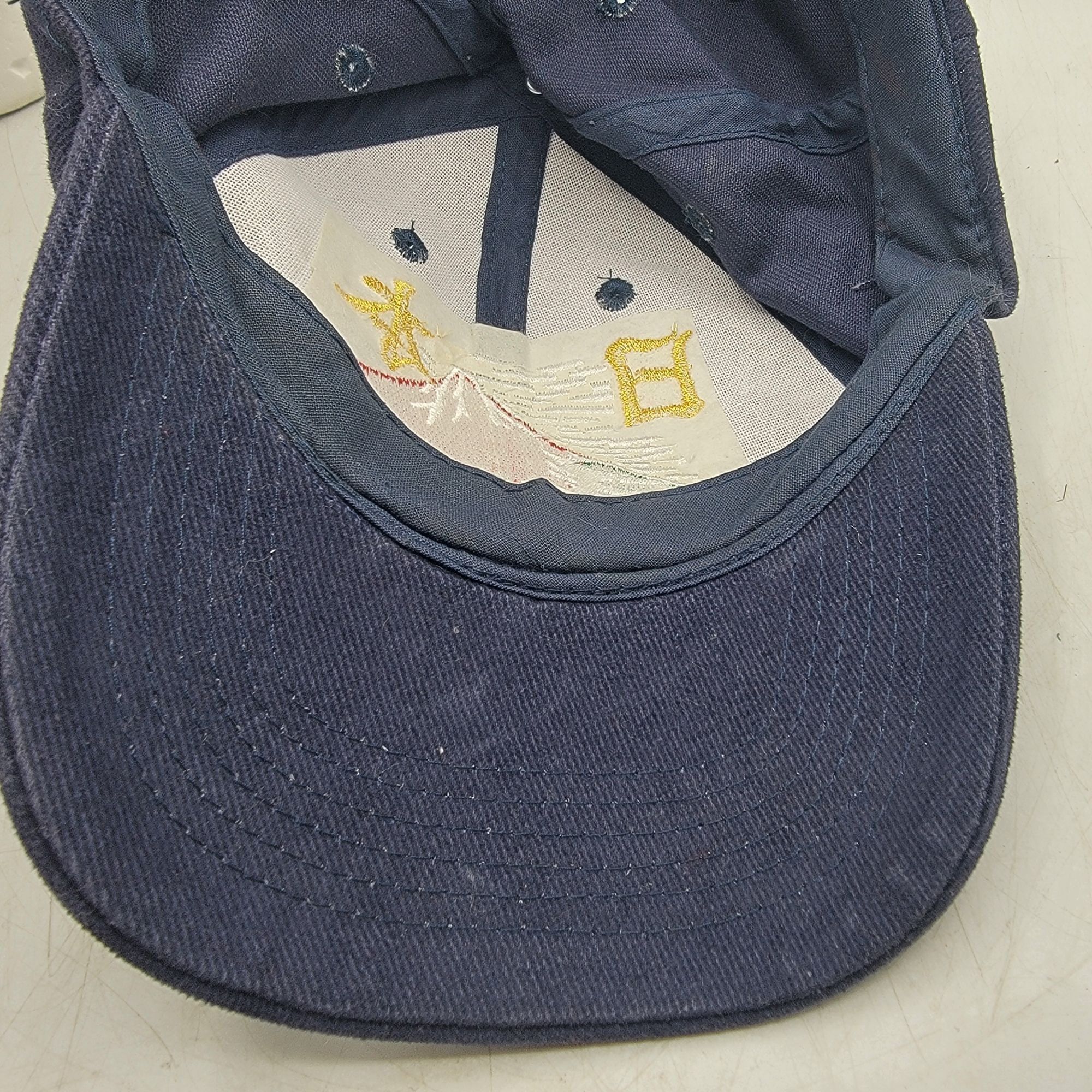 Other Japan Embroidered Navy Baseball Cap With Mount Fuji Design T Size ONE SIZE - 8 Thumbnail