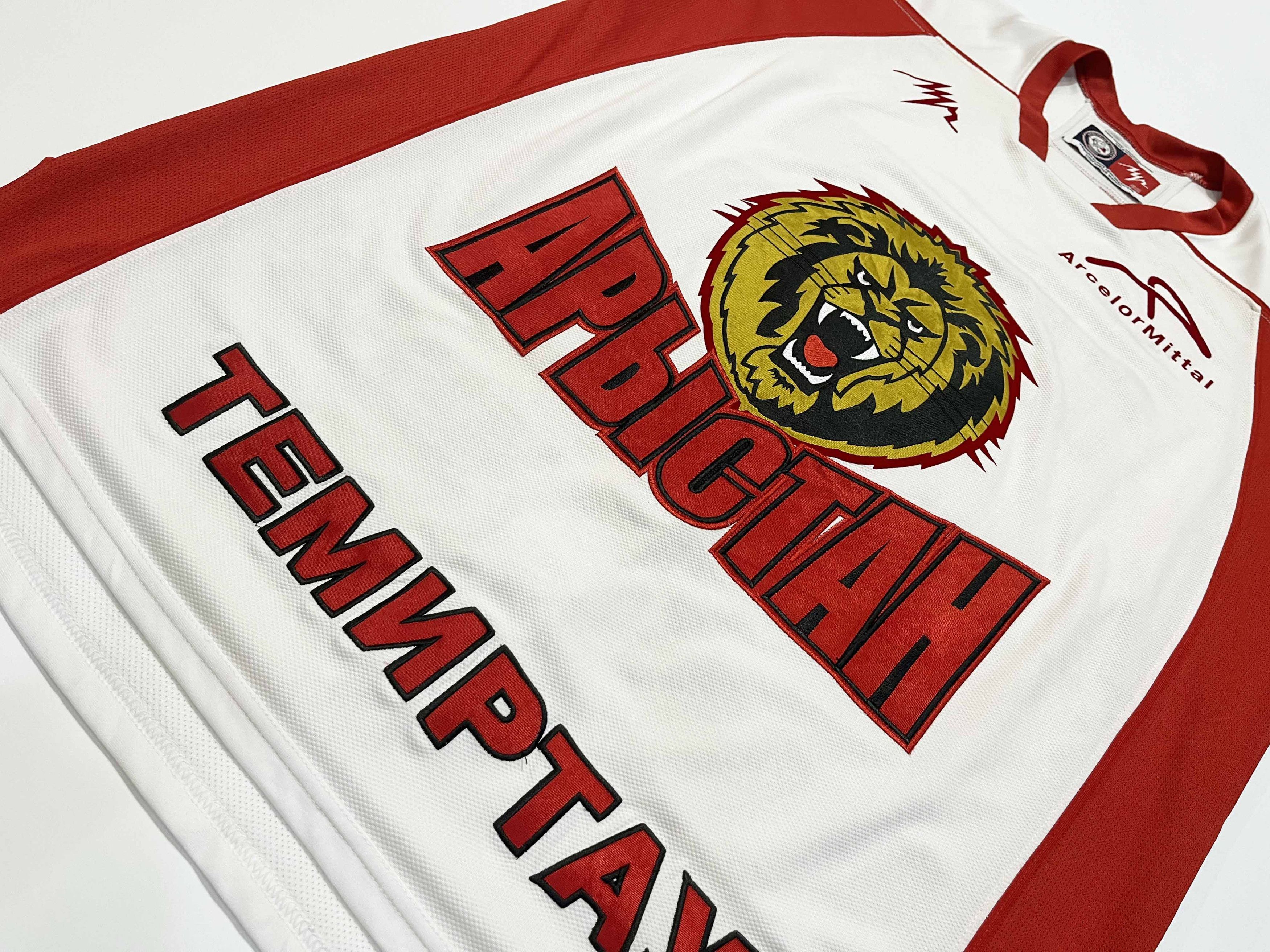 Vintage Lutch Arystan Temirtau #35 Kazakhstan Hockey Jersey Size US XL / EU 56 / 4 - 9 Thumbnail