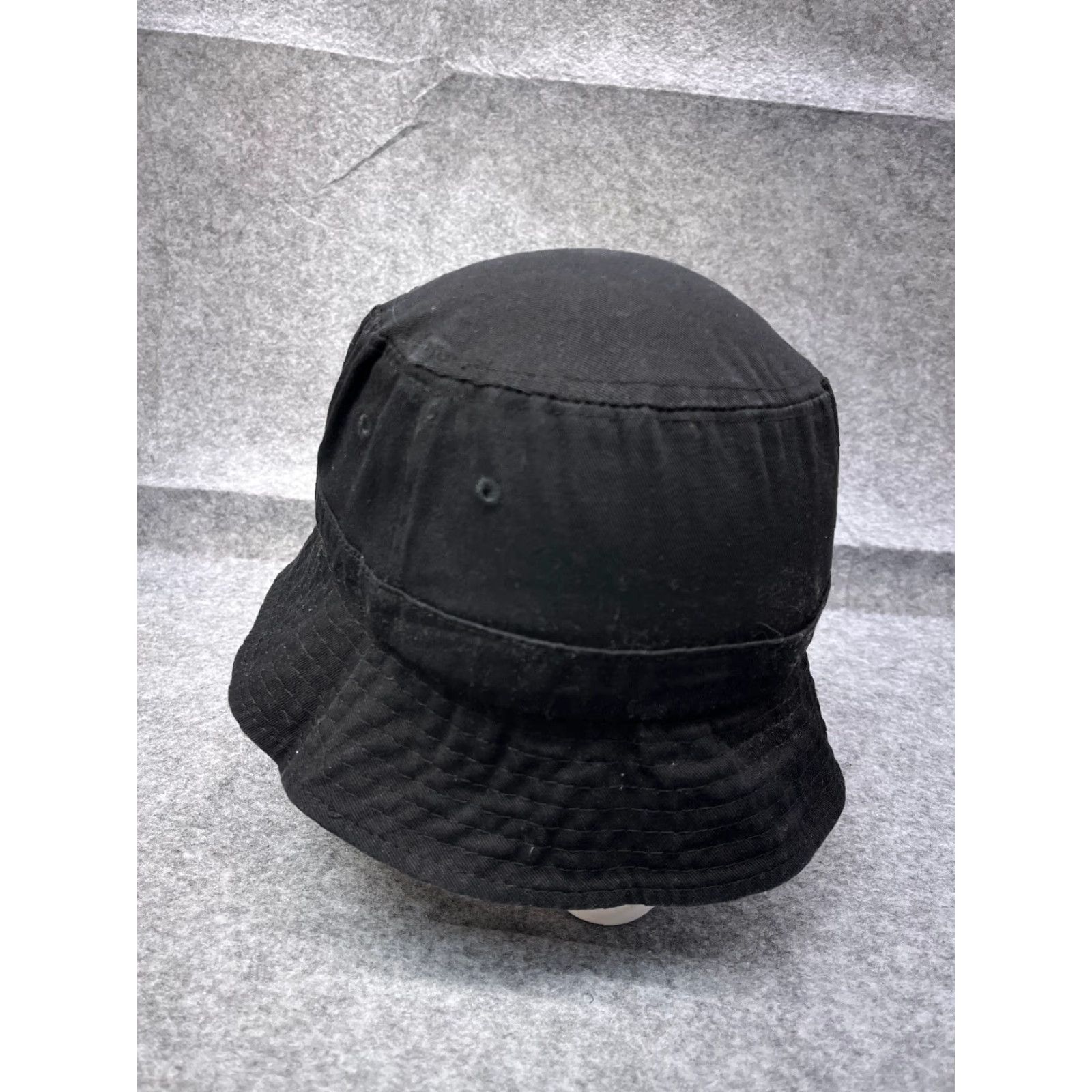 Vintage Apollo USA Bucket Hat Adult One Size Black Cotton Stay Creative Express Outdoor Logo Lightweight Twill Casual Summer Fall Winter Men’s Women’s Size ONE SIZE - 5 Thumbnail