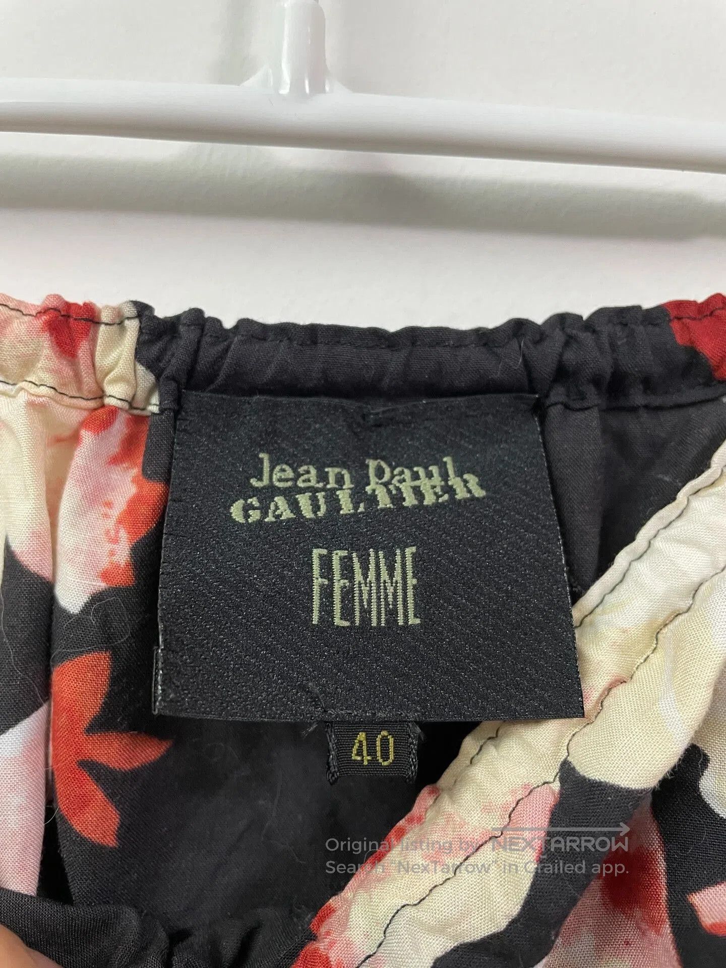 Jean Paul Gaultier Jean Paul Gaultier JPG Femme Sakura Long Skirt. Size S / US 4 / IT 40 - 3 Thumbnail