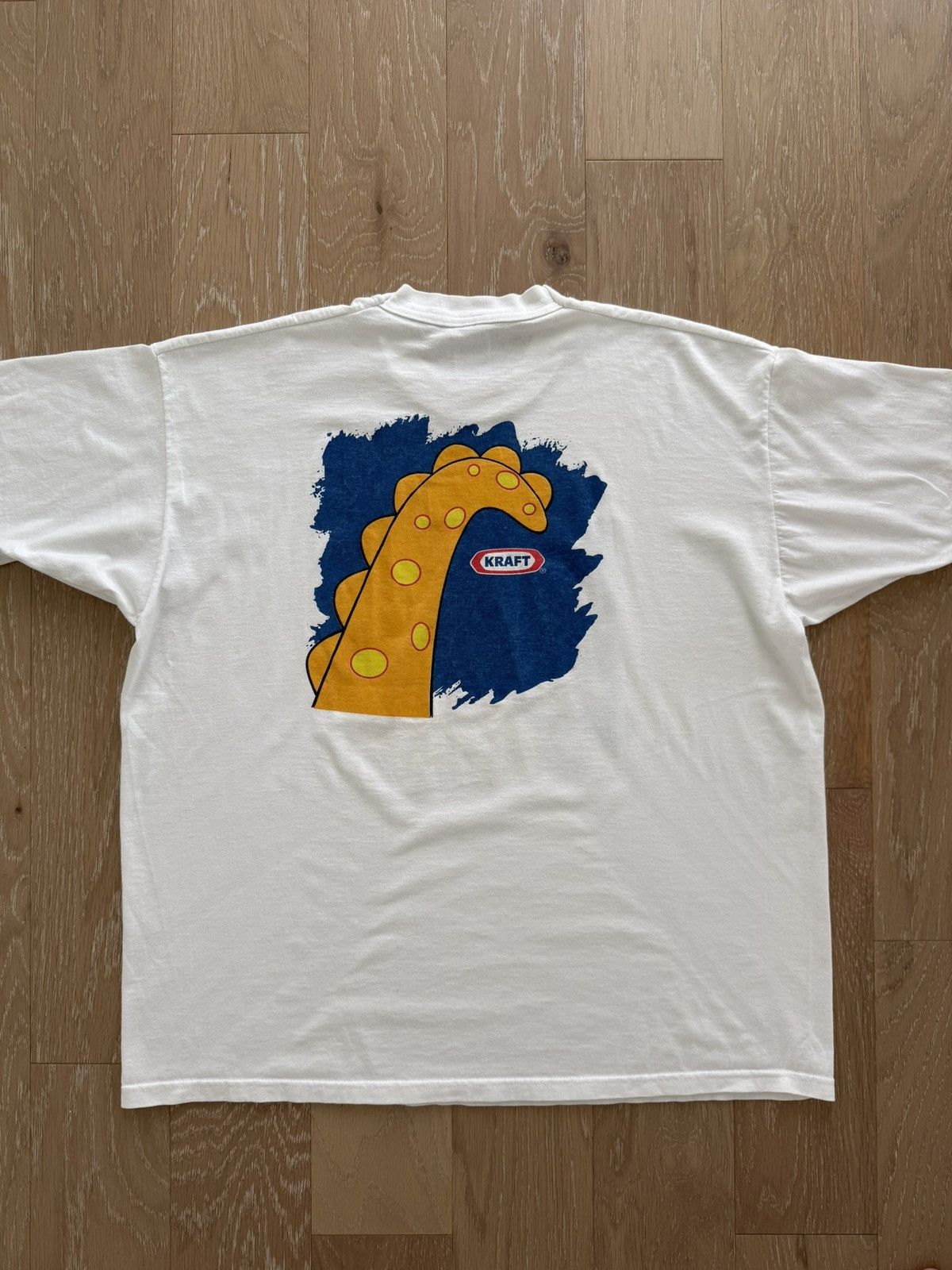 Fruit Of The Loom Rare vintage Cheesasaurus Rex Kraft Tee Size US XXL / EU 58 / 5 - 3 Thumbnail