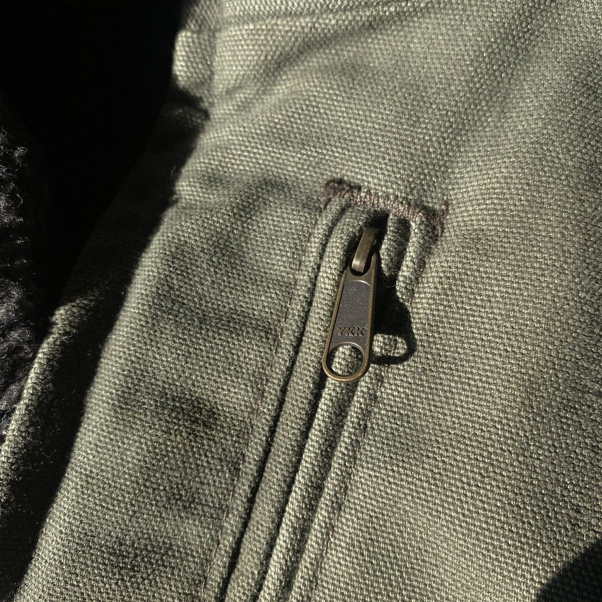 Carhartt Carhartt sherpa vest (green olive)✅🤝🏻 Size US XL / EU 56 / 4 - 5 Thumbnail