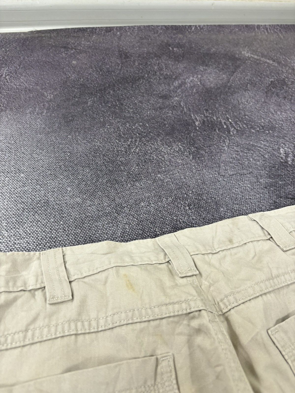 Vintage Vintage Wrangler Y2K American Beige Hype Baggy Cargo Shorts Size US 38 / EU 54 - 16 Thumbnail