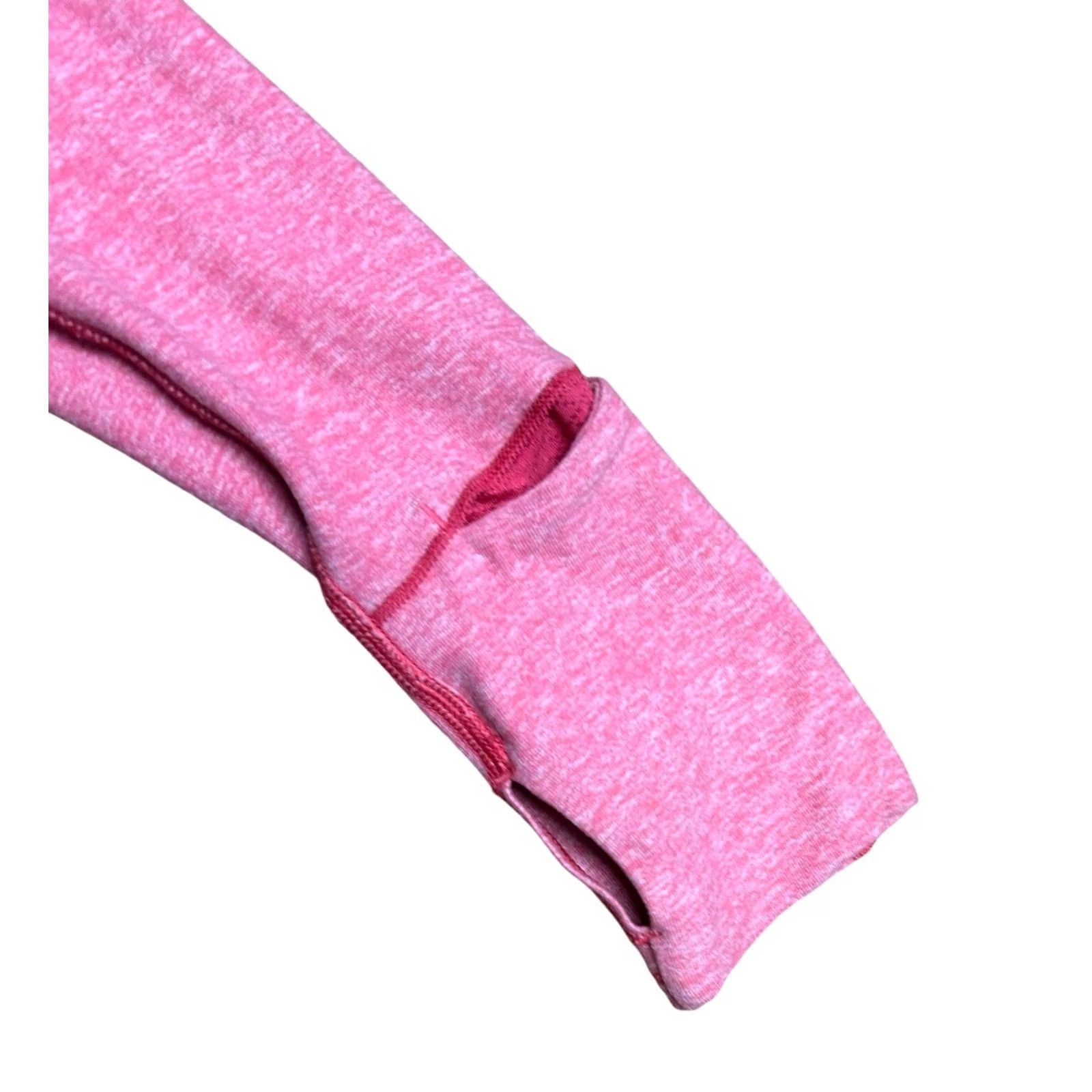 Lululemon Lululemon Top Sz 6 Think Fast Long Sleeve Pink Heathered Boom Juice Women's Shirt Activewear Running Yoga Cross Training Athletic Define Size M / US 6-8 / IT 42-44 - 5 Thumbnail