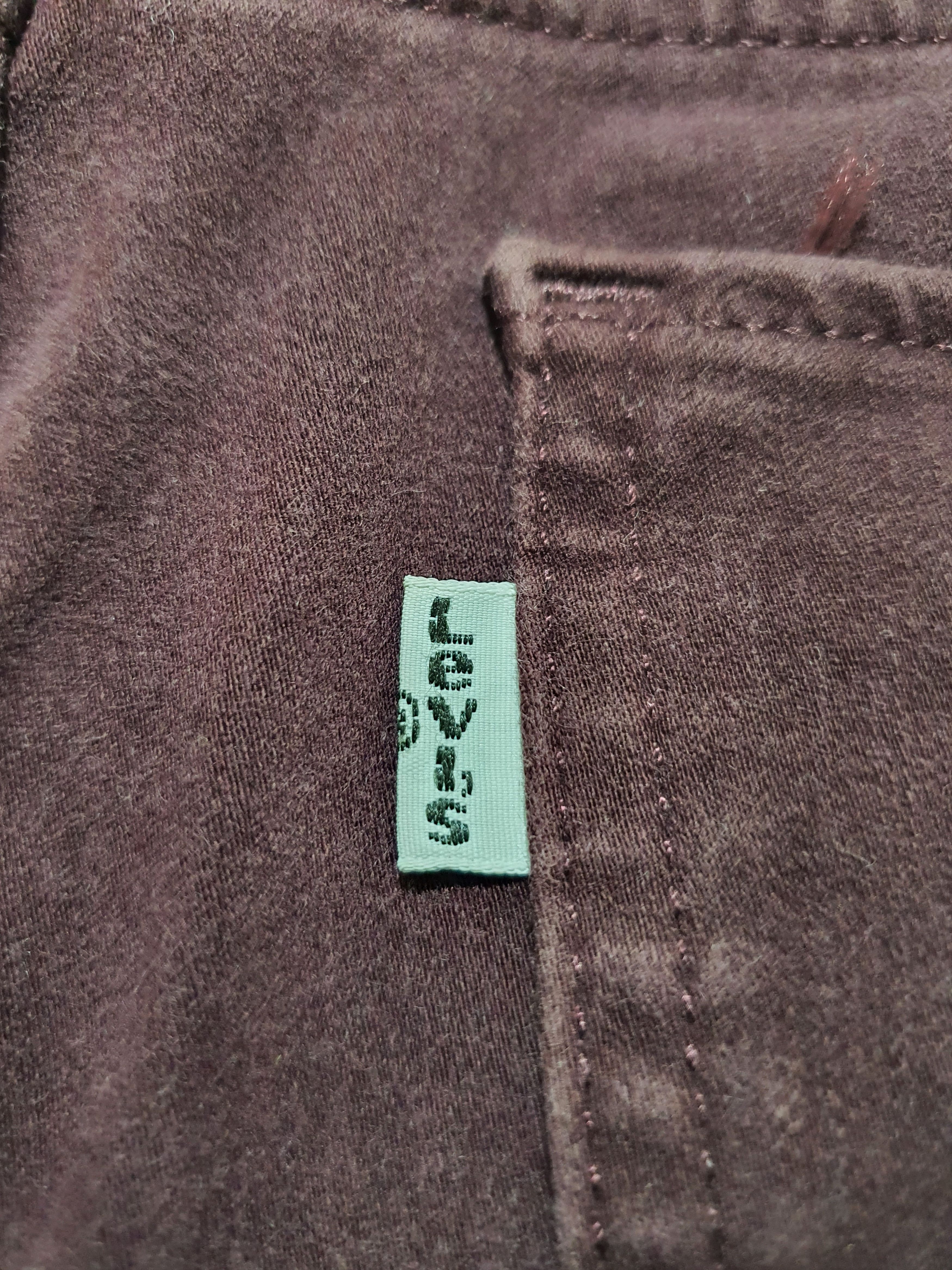 Levi's LEVI’S (NO FRONT POCKET) 35”/38” SUPER SKINNY STRETCHABLE Size US 35 - 5 Thumbnail