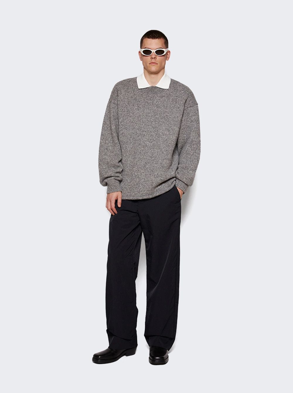 Jacquemus o1mle0326 Le Pantalon Workwear Pants in Black Size US 38 / EU 54 - 2 Thumbnail