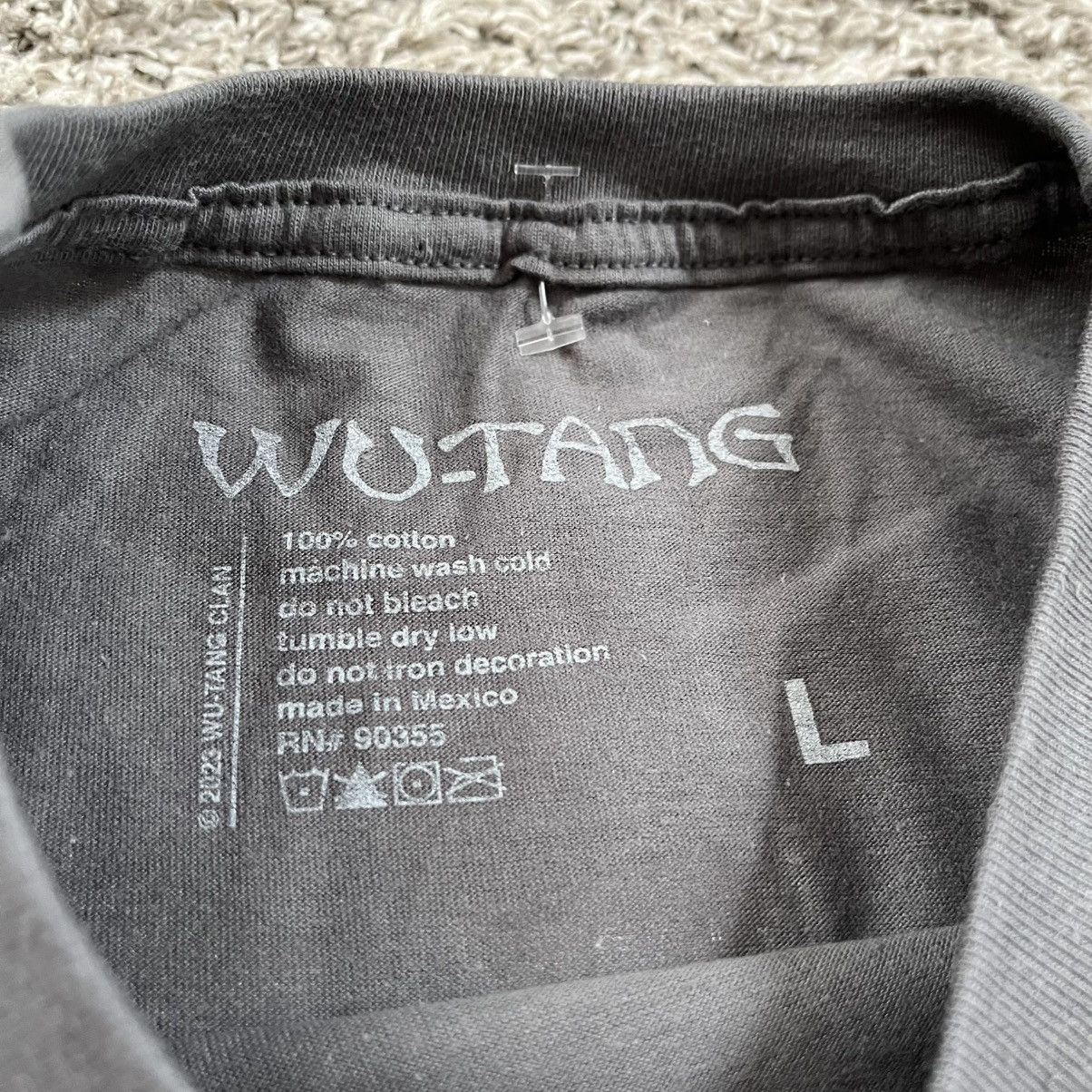 Wu-Tang Clan 🔴Wu-Tang Shirt Size Large CREAM WuTang Rza Gza Cash Rules Size US L / EU 52-54 / 3 - 6 Thumbnail