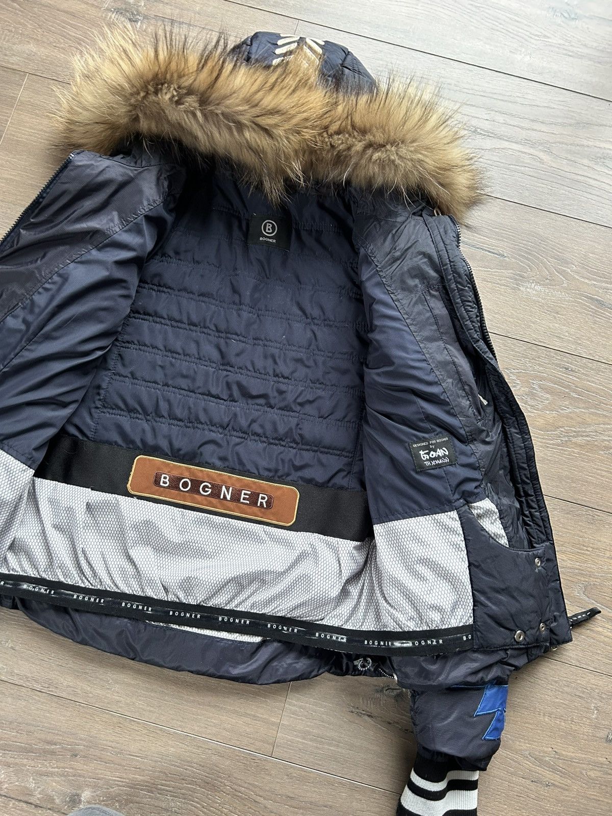Bogner Bogner ski jacket blue aztec S-M Size M / US 6-8 / IT 42-44 - 8 Thumbnail