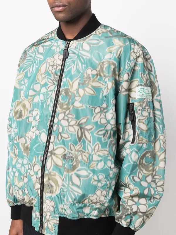 Raf Simons o1y0325 Bomber Jacket in Multicolor Size US XS / EU 42 / 0 - 2 Thumbnail