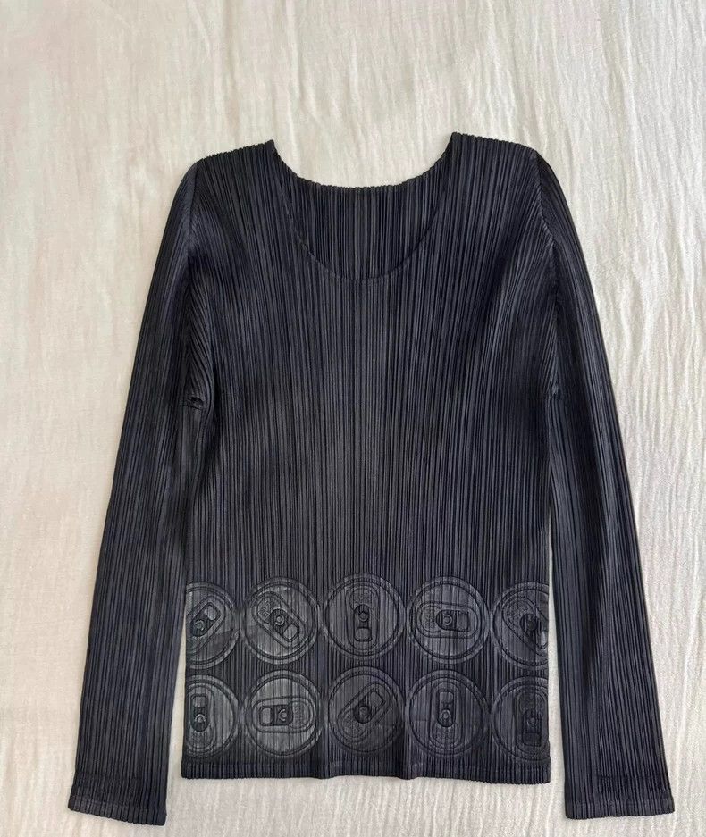 Issey Miyake issey miyake size：4 Easy-to-pull printed top 2506-Nextarrow Size XXS / US 00 / IT 34 - 1 Thumbnail