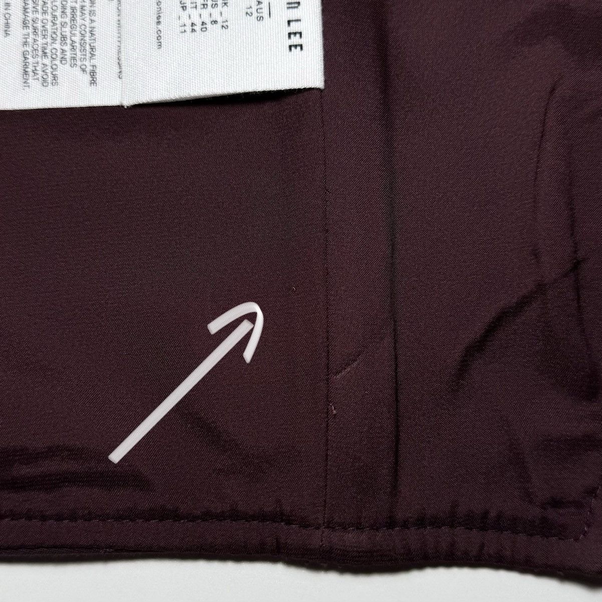 Dion Lee Dion Lee Double Arch Bustier Top in Oxblood Size M / US 6-8 / IT 42-44 - 6 Thumbnail