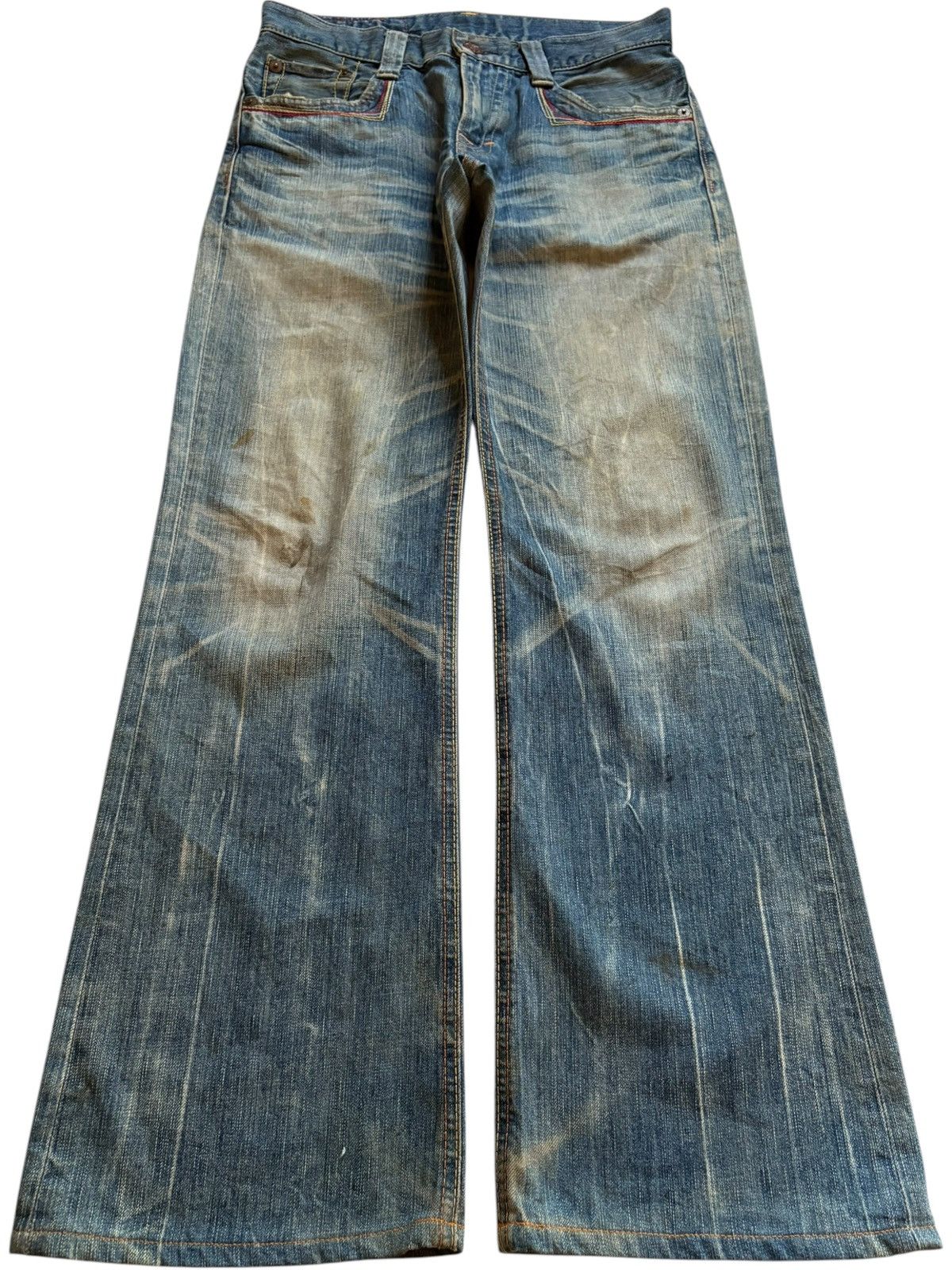 Vintage Edwin Mud Wash Bootcut Flare Jeans