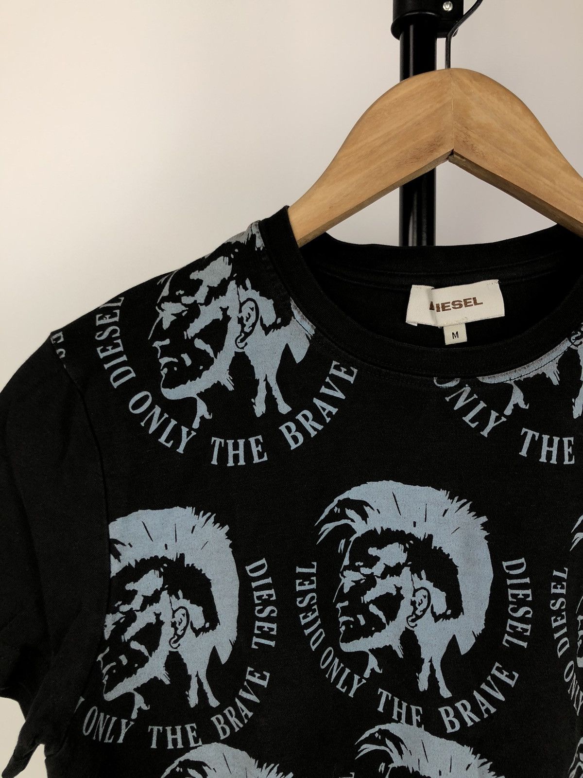 Diesel × If Six Was Nine Vintage DIESEL Y2K monogram very rare opium t shirts Size US M / EU 48-50 / 2 - 3 Thumbnail