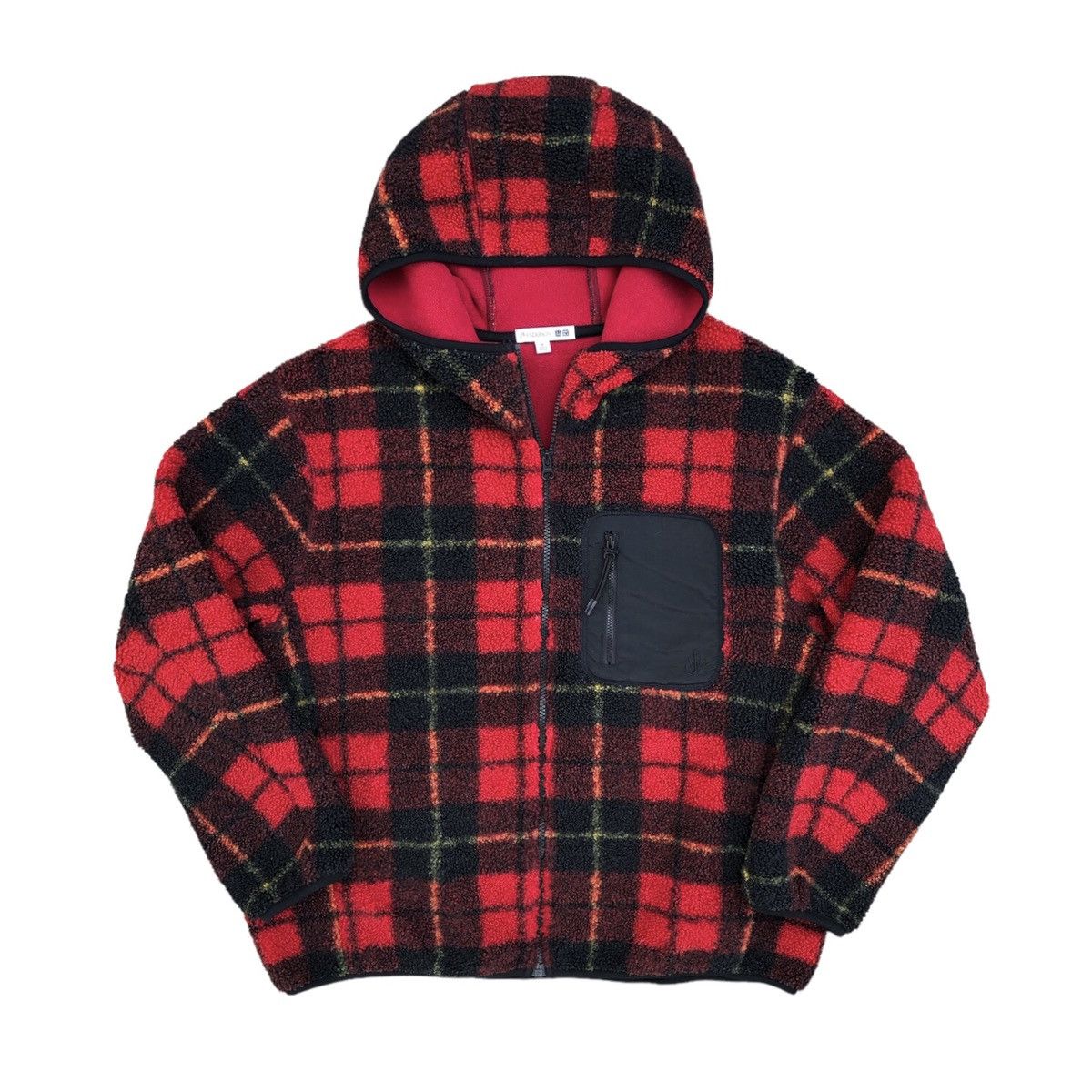 JW Anderson JW Anderson x Uniqlo Deep Pile Fleece Hoodie Jacket Size XL / US 12-14 / IT 48-50 - 3 Thumbnail
