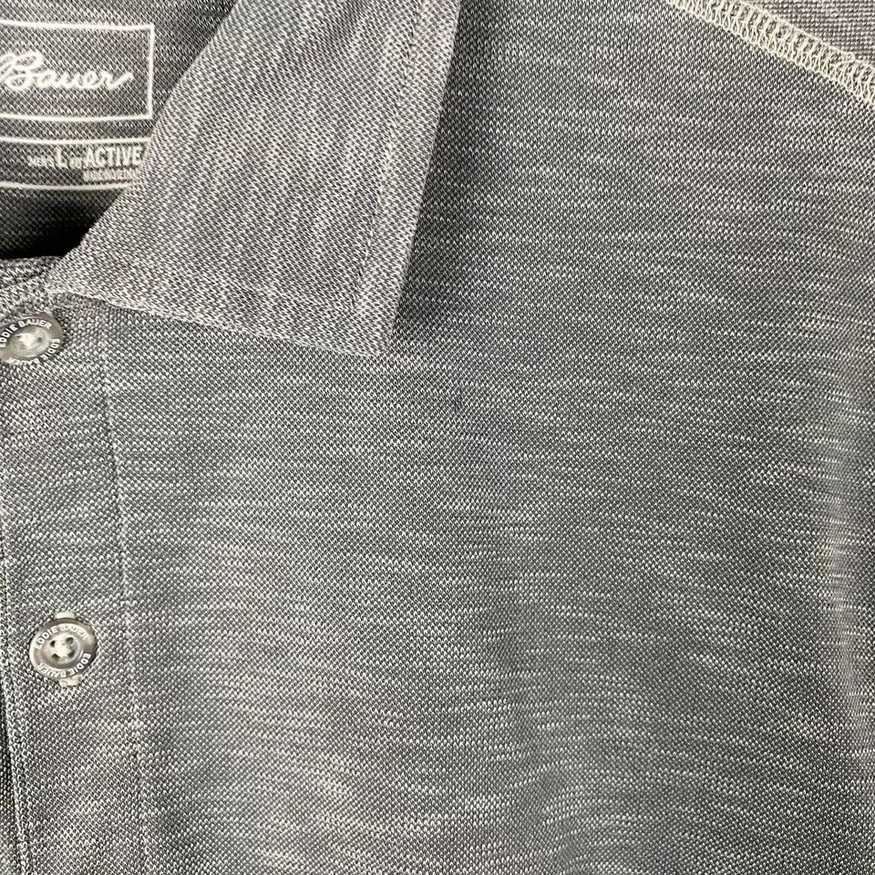 Eddie Bauer Eddie Bauer Polo Men's Large Active Gray Tencel Lyocell L Size US L / EU 52-54 / 3 - 8 Thumbnail
