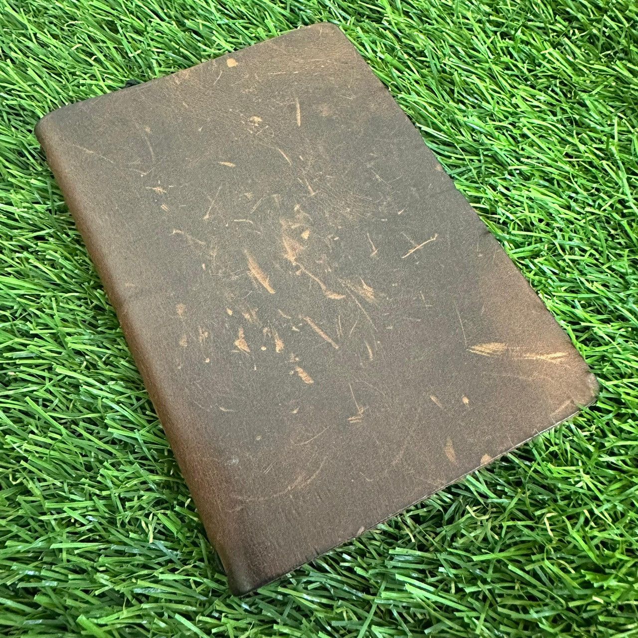Vintage Rustico Handmade USA Leather Passport Note Cover – Patina Size ONE SIZE - 2 Thumbnail