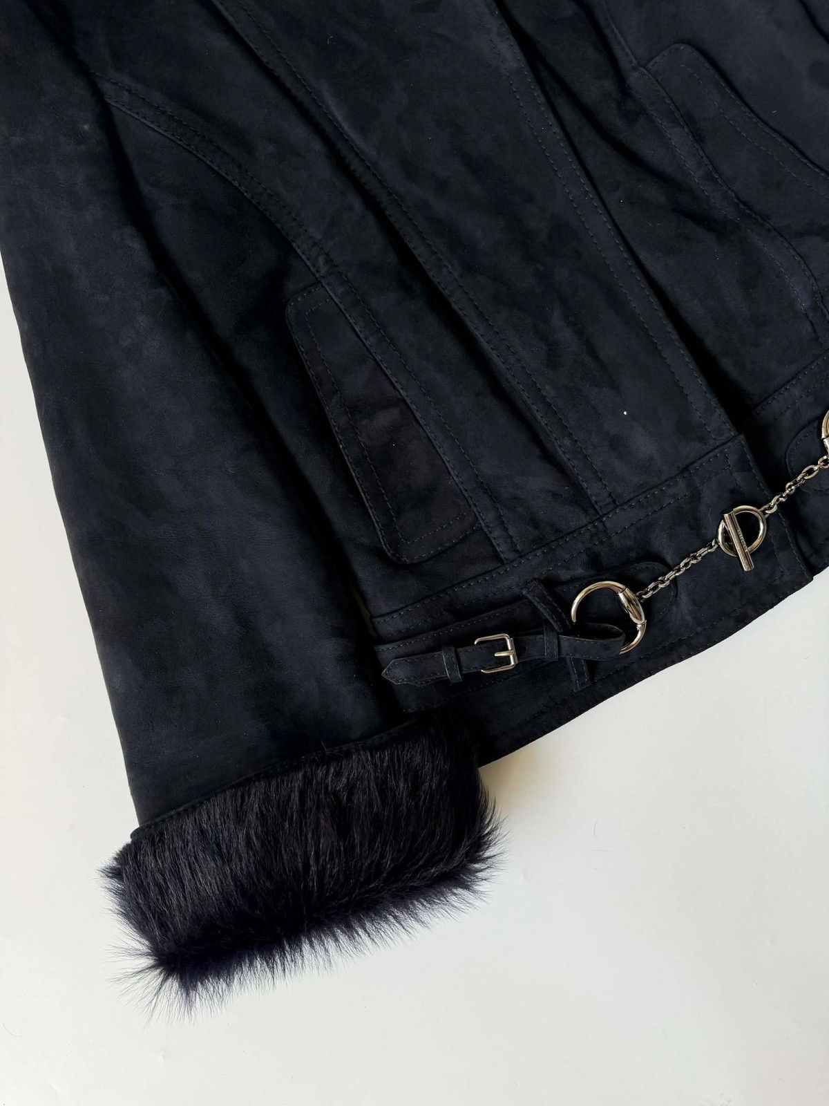 Gucci Gucci Tom Ford Shearling Jacket Size S / US 4 / IT 40 - 5 Thumbnail