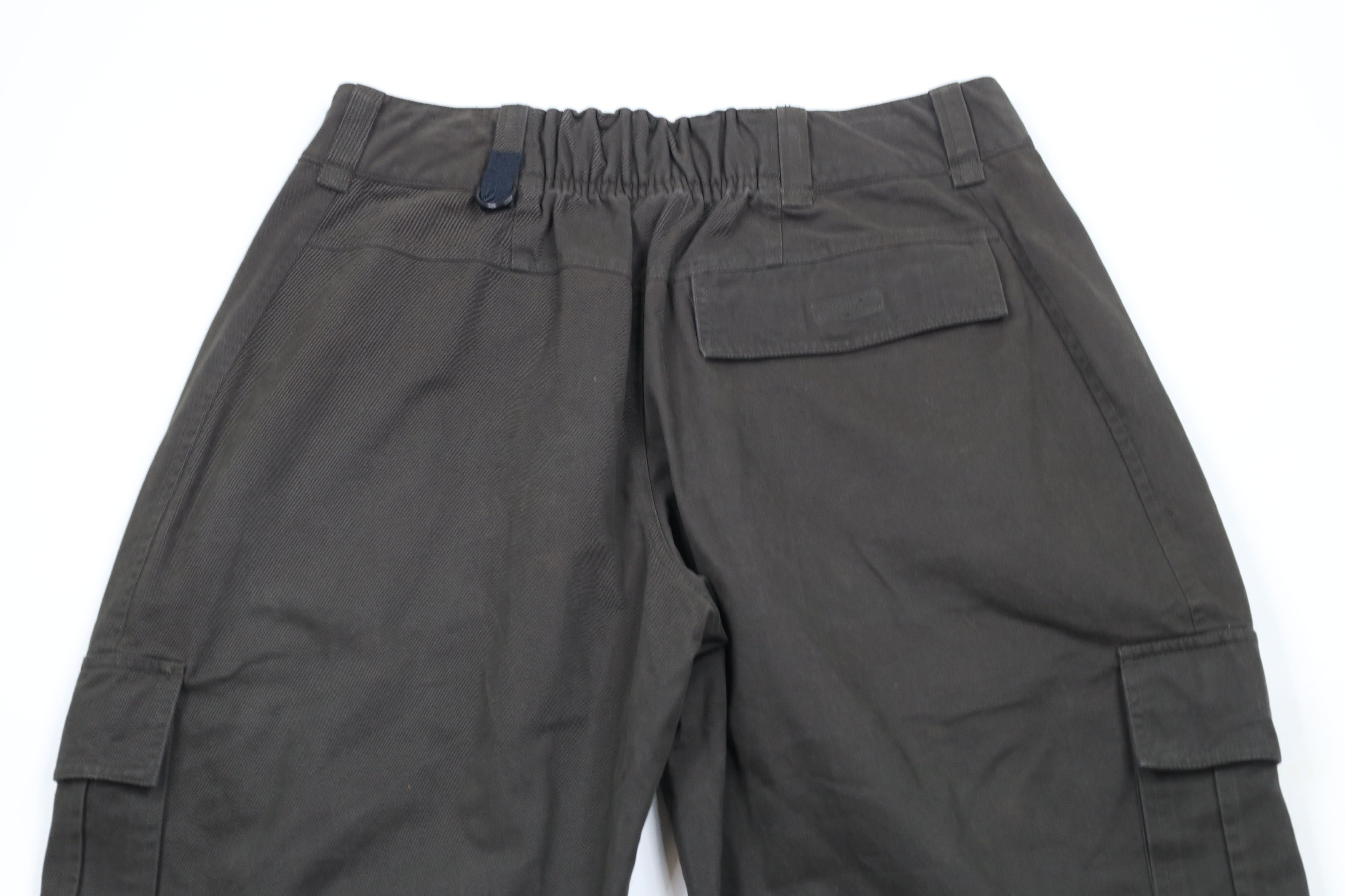 Nike × Vintage Vintage Nike BRS Products Swoosh Baggy Wide Leg Cargo Pants Size US 36 / EU 52 - 9 Thumbnail