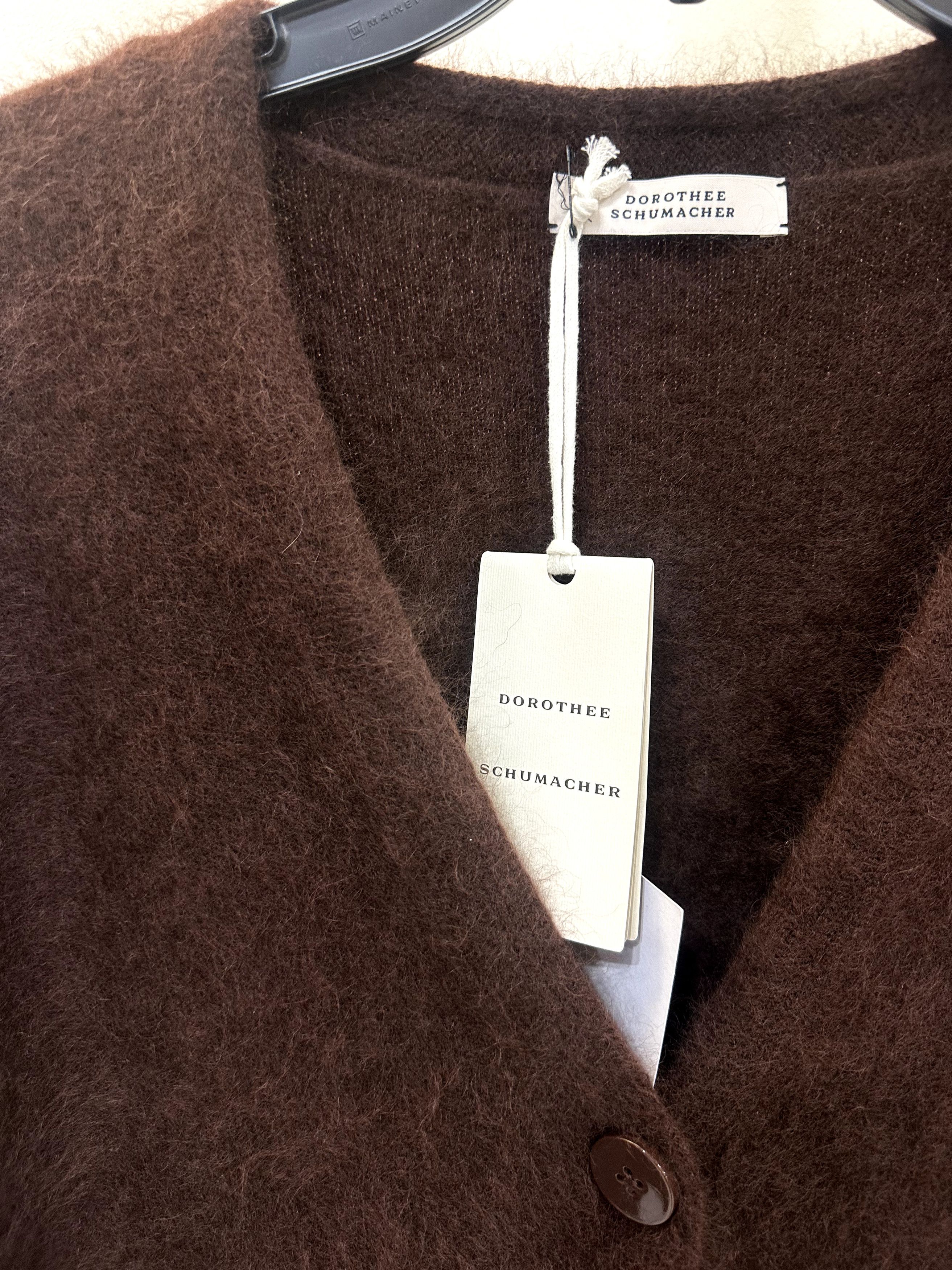 DOROTHEE SCHUMACHER Dorothee Schumacher Fluffy Statement Cardigan Size L / US 10 / IT 46 - 3 Thumbnail