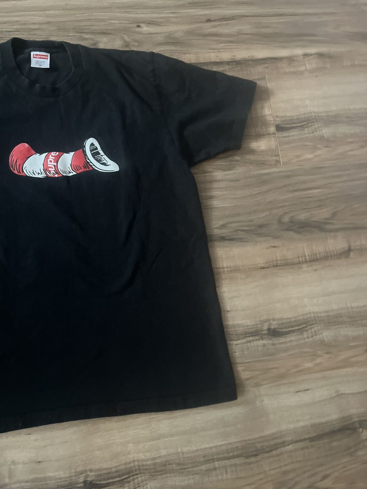 Supreme Supreme Cat In The Hat Tee Size US M / EU 48-50 / 2 - 12 Thumbnail