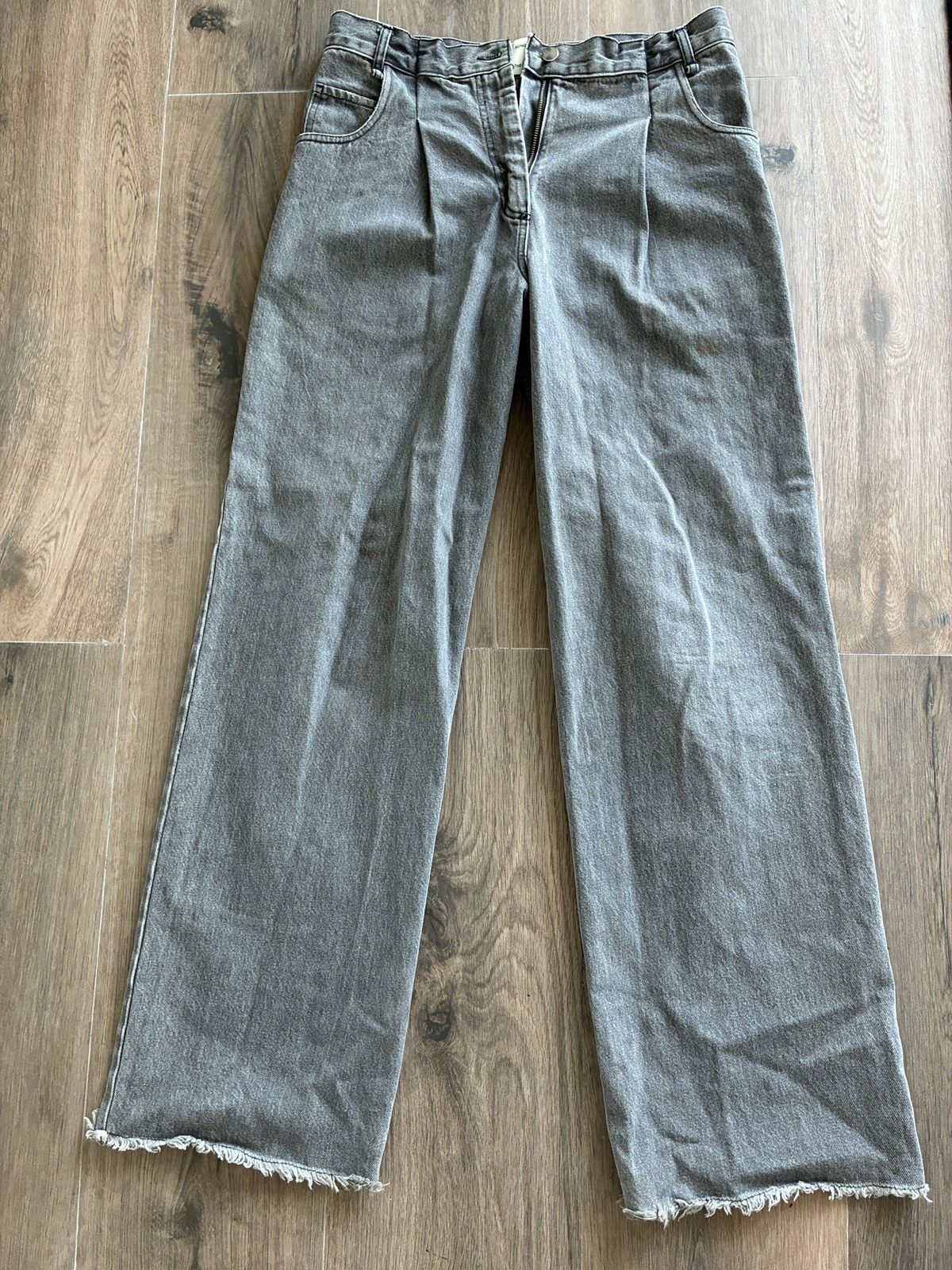 Song For The Mute UNISEX OVERSIZED JEANS Size 26" / US 2 / IT 38 - 1 Thumbnail