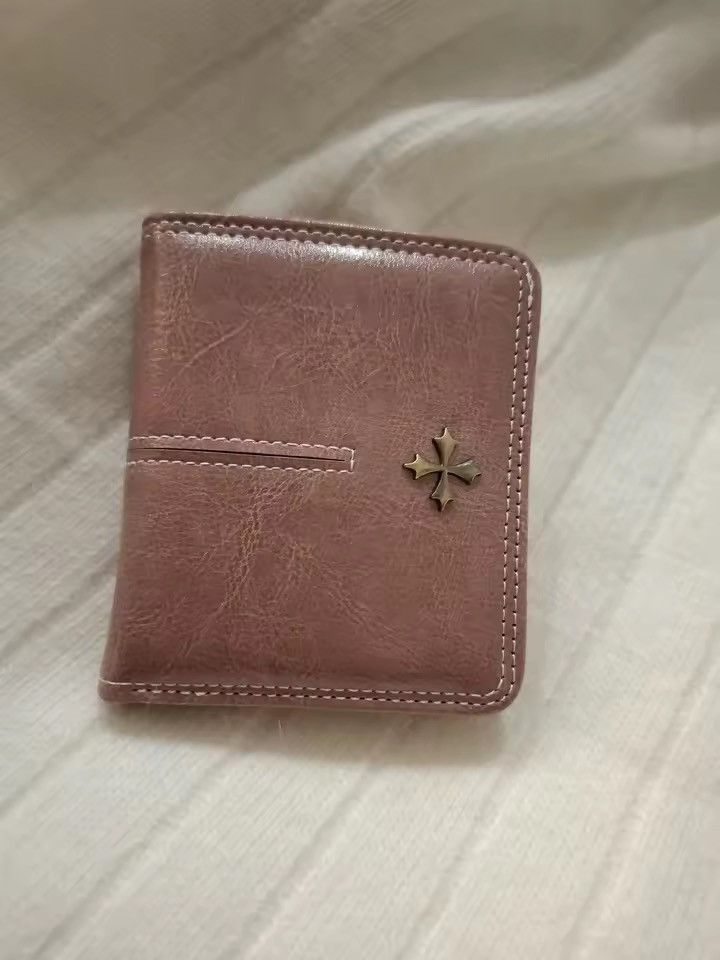 Japanese Brand Y2K PU Leather Cross Wallet Size ONE SIZE - 1 Thumbnail