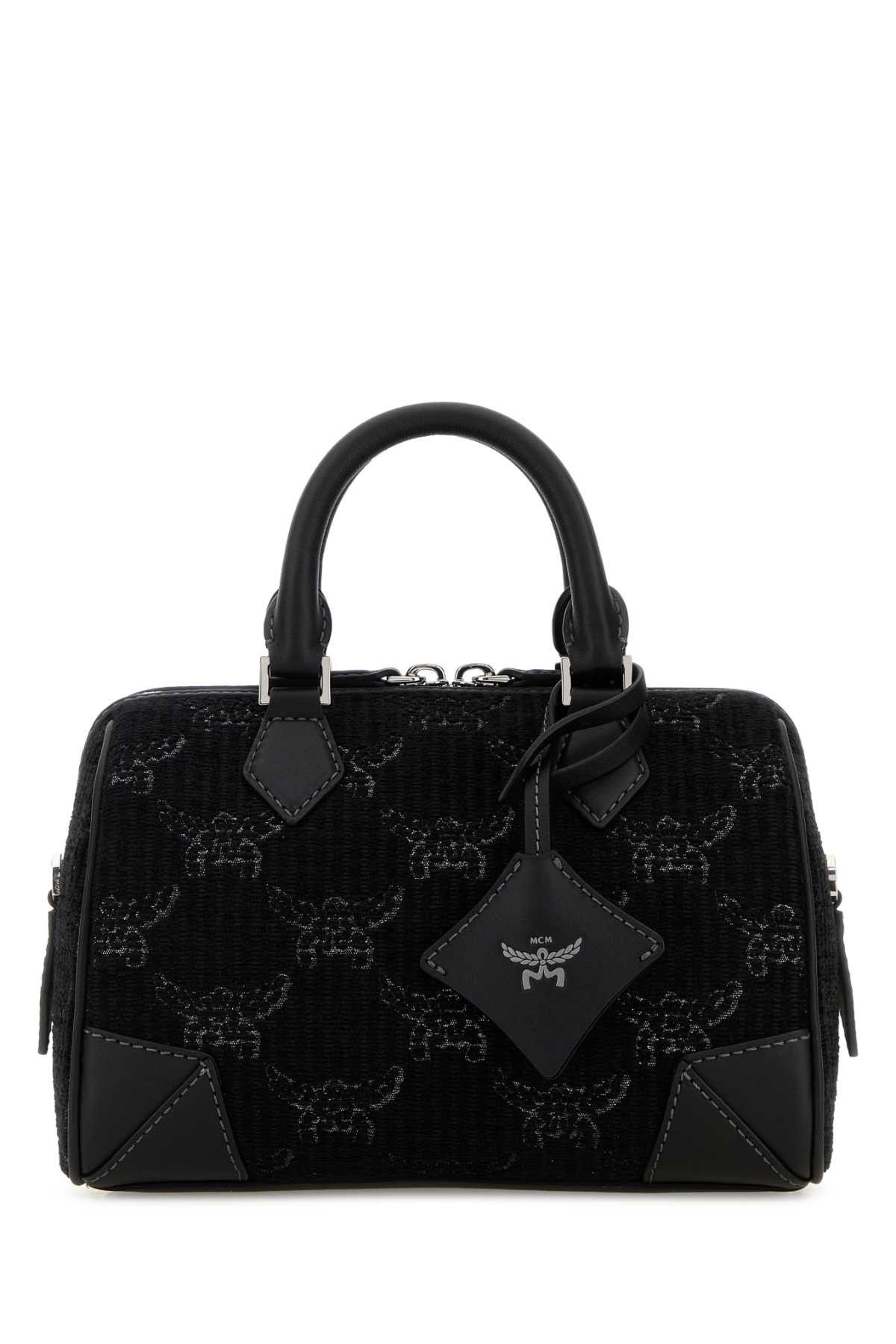 MCM Black Canvas Ella Handbag Size ONE SIZE - 1 Thumbnail