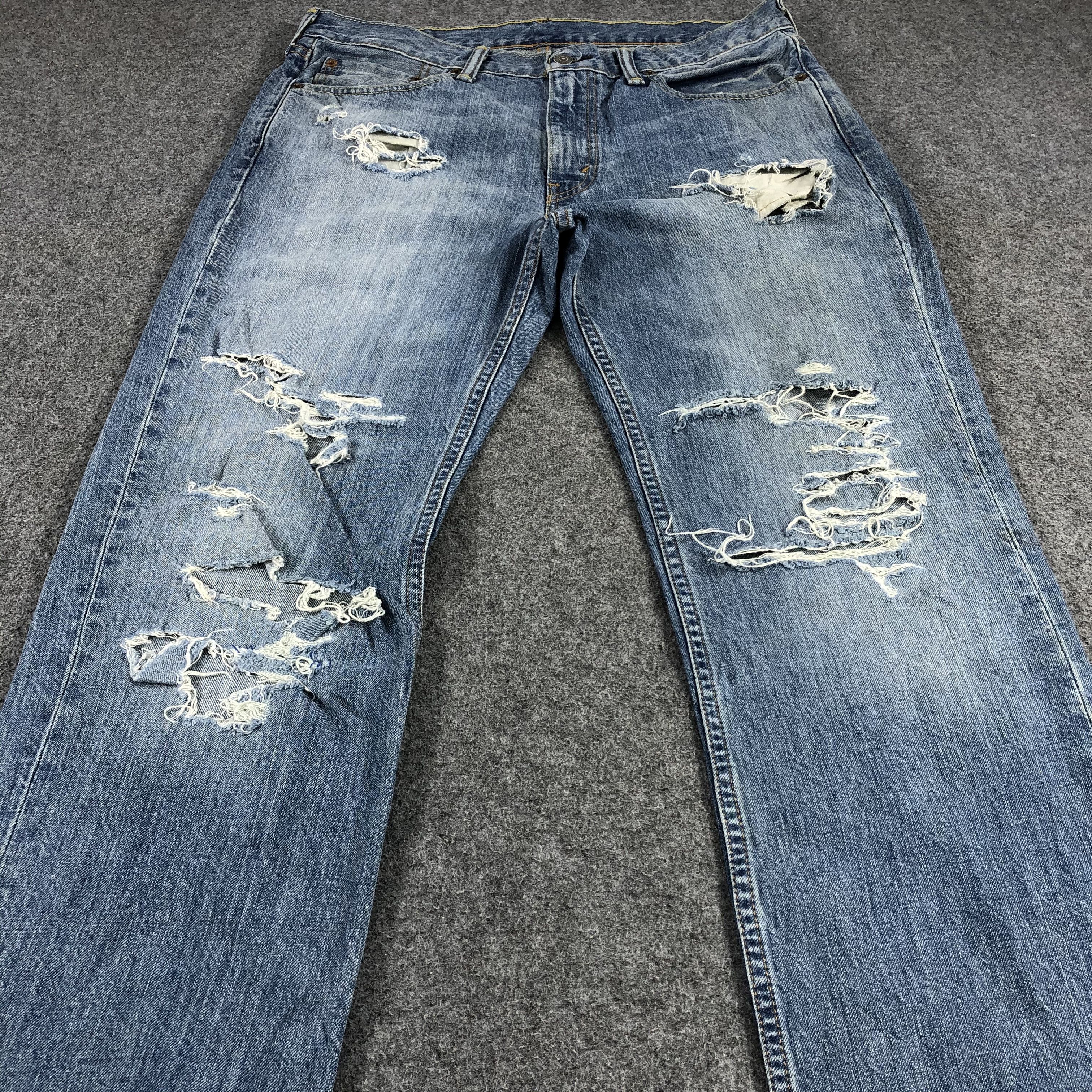 Levi's Vintage Levis 514 Jeans-JM1158 Size US 35 - 3 Thumbnail