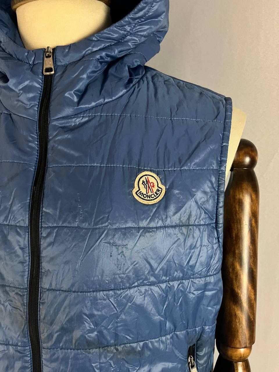 Moncler Moncler Grenoble Vest Blue Size US XL / EU 56 / 4 - 4 Thumbnail