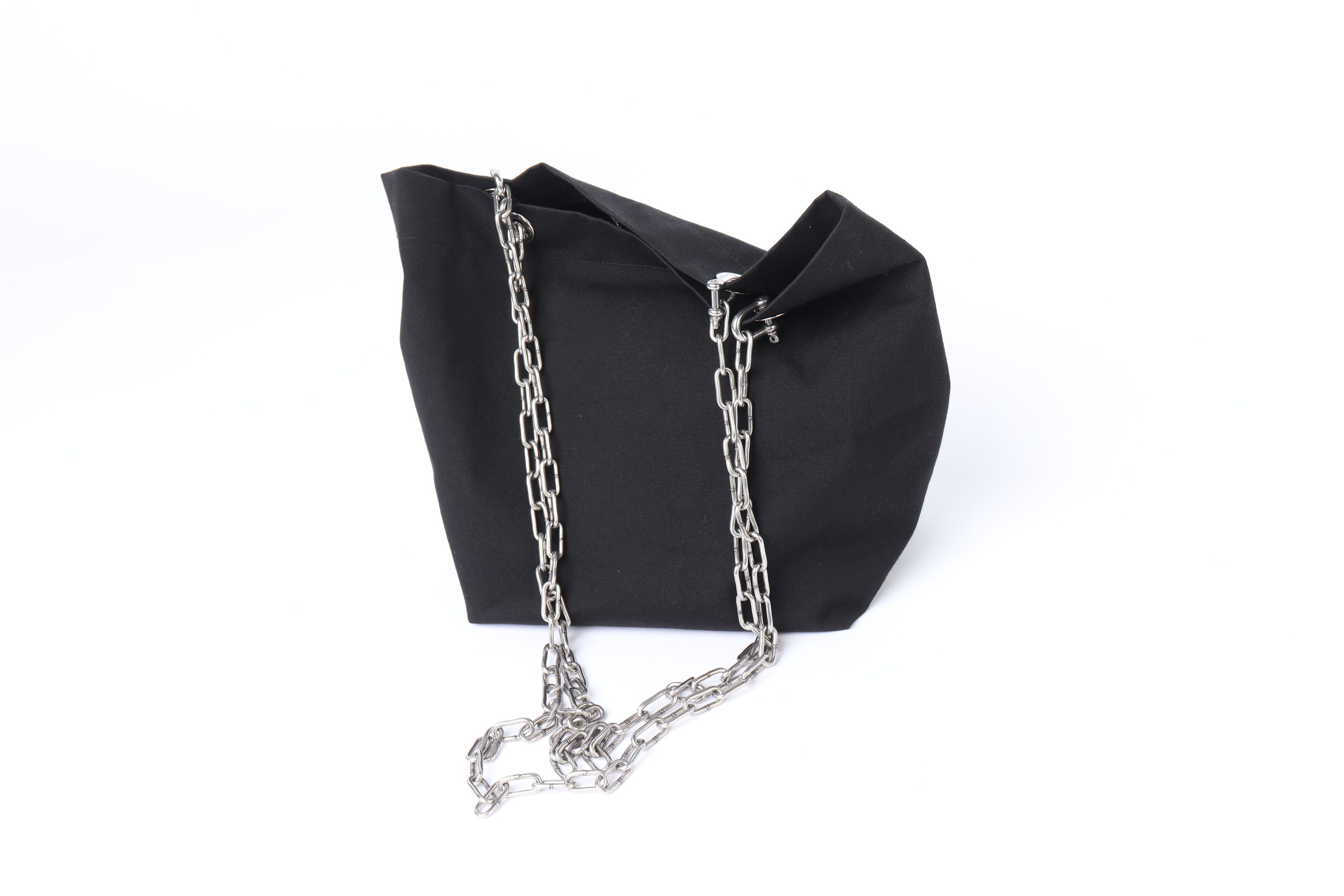 Handmade × If Six Was Nine Big black chain tote bag Size ONE SIZE - 3 Thumbnail