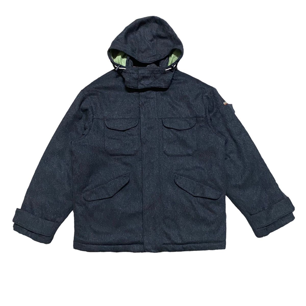 Martine Rose × Napapijri Napapijri Geographic Wool Jacket Size US S / EU 44-46 / 1 - 1 Thumbnail
