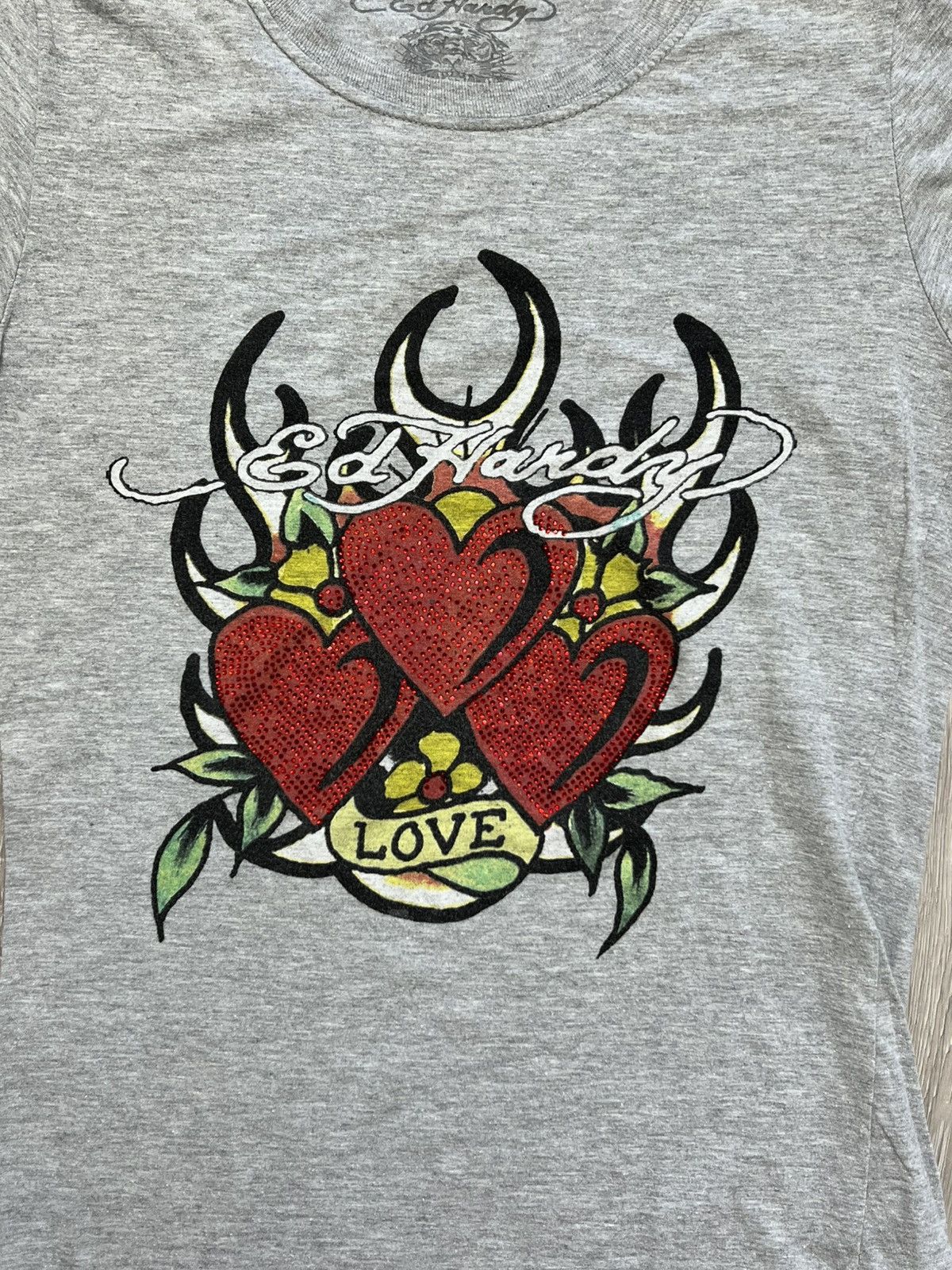 Christian Audigier × Ed Hardy Ed hardy love t-shirt Size M / US 6-8 / IT 42-44 - 2 Thumbnail