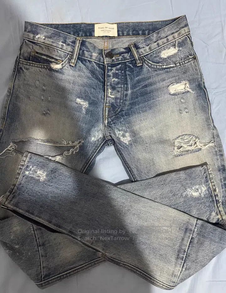 Fear of God Fear of God Season 4: 4th OG Blue Bull Size US 28 / EU 44 - 3 Thumbnail