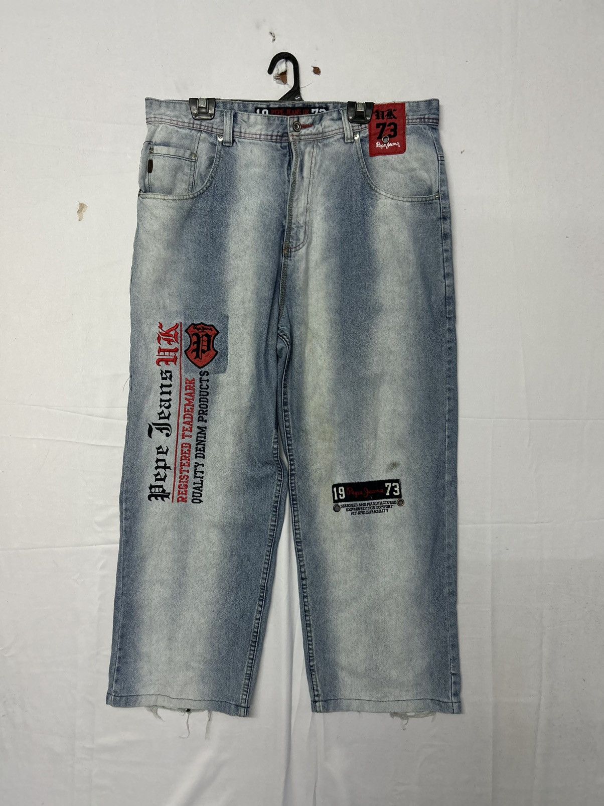 Pepe Jeans × Vintage 🔥 PEPE JEANS UK Embroidery Logo Size US 38 / EU 54 - 2 Thumbnail