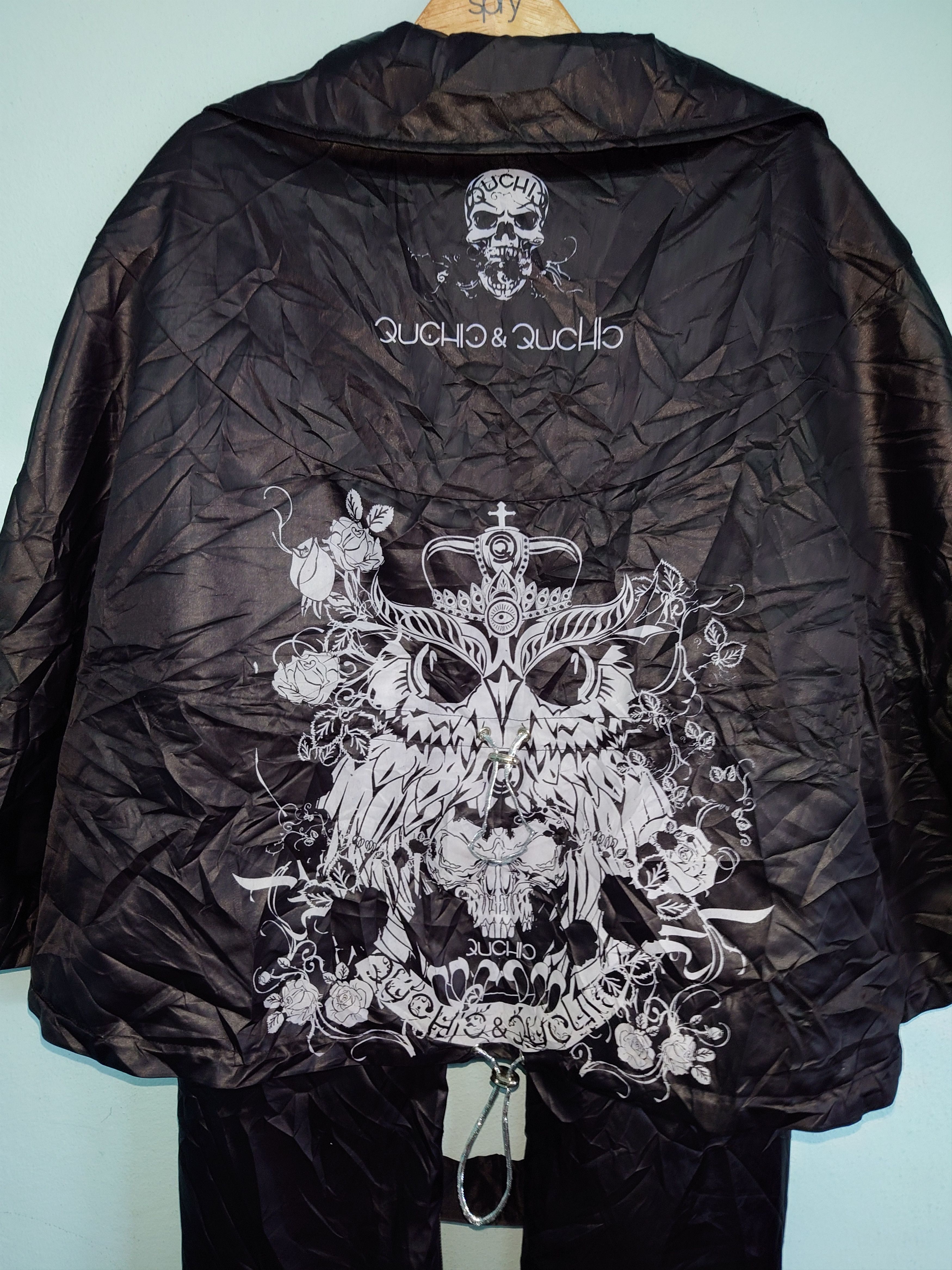 Other Archival QUCHIC&QUCHIC Gothic Punk Skull-Owl Jumpsuit Size M / US 6-8 / IT 42-44 - 7 Thumbnail